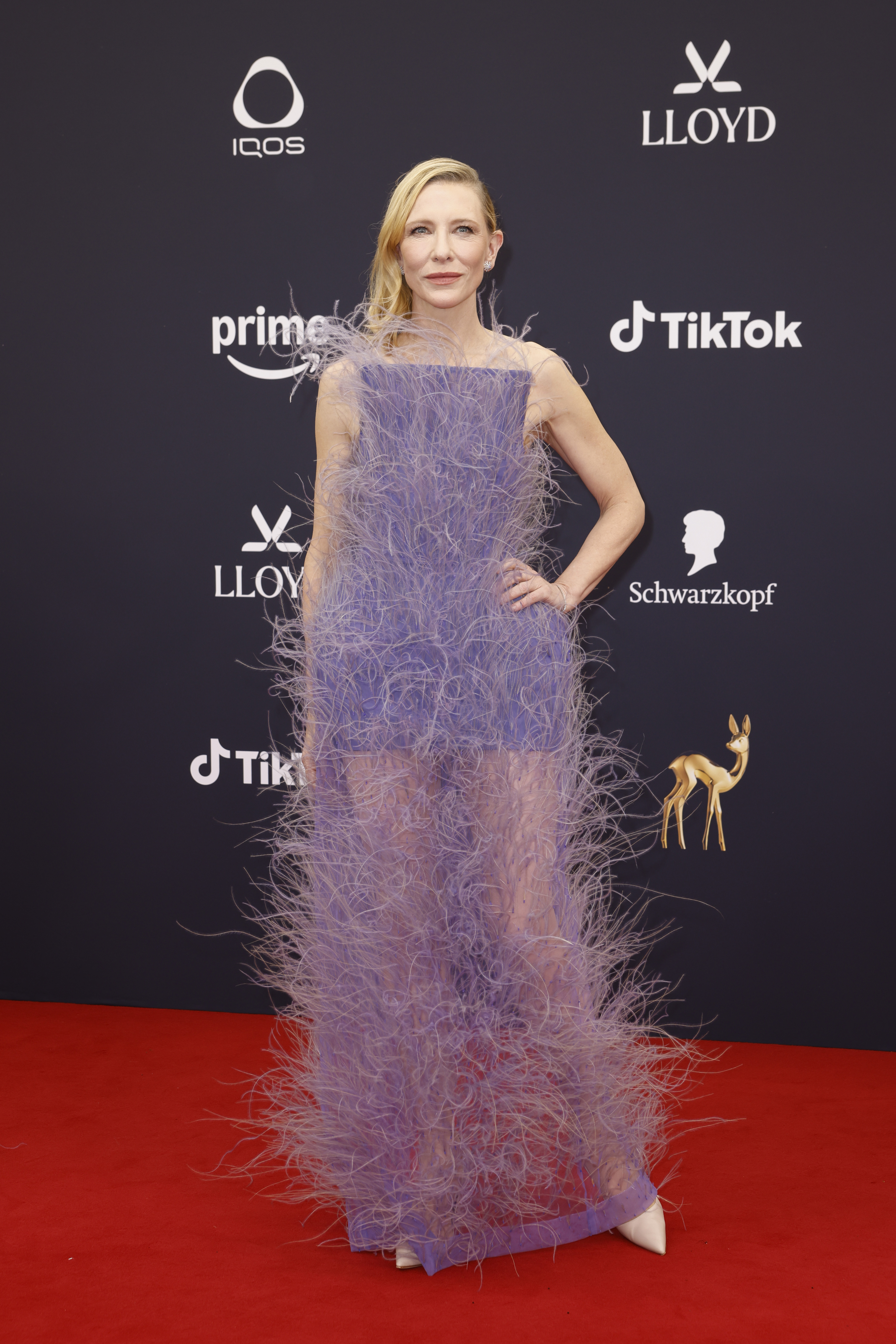 Cate Blanchett bei der Verleihung des Bambi 2025 in den Bavaria Studios am 13. November 2025 in München | Quelle: Getty Images