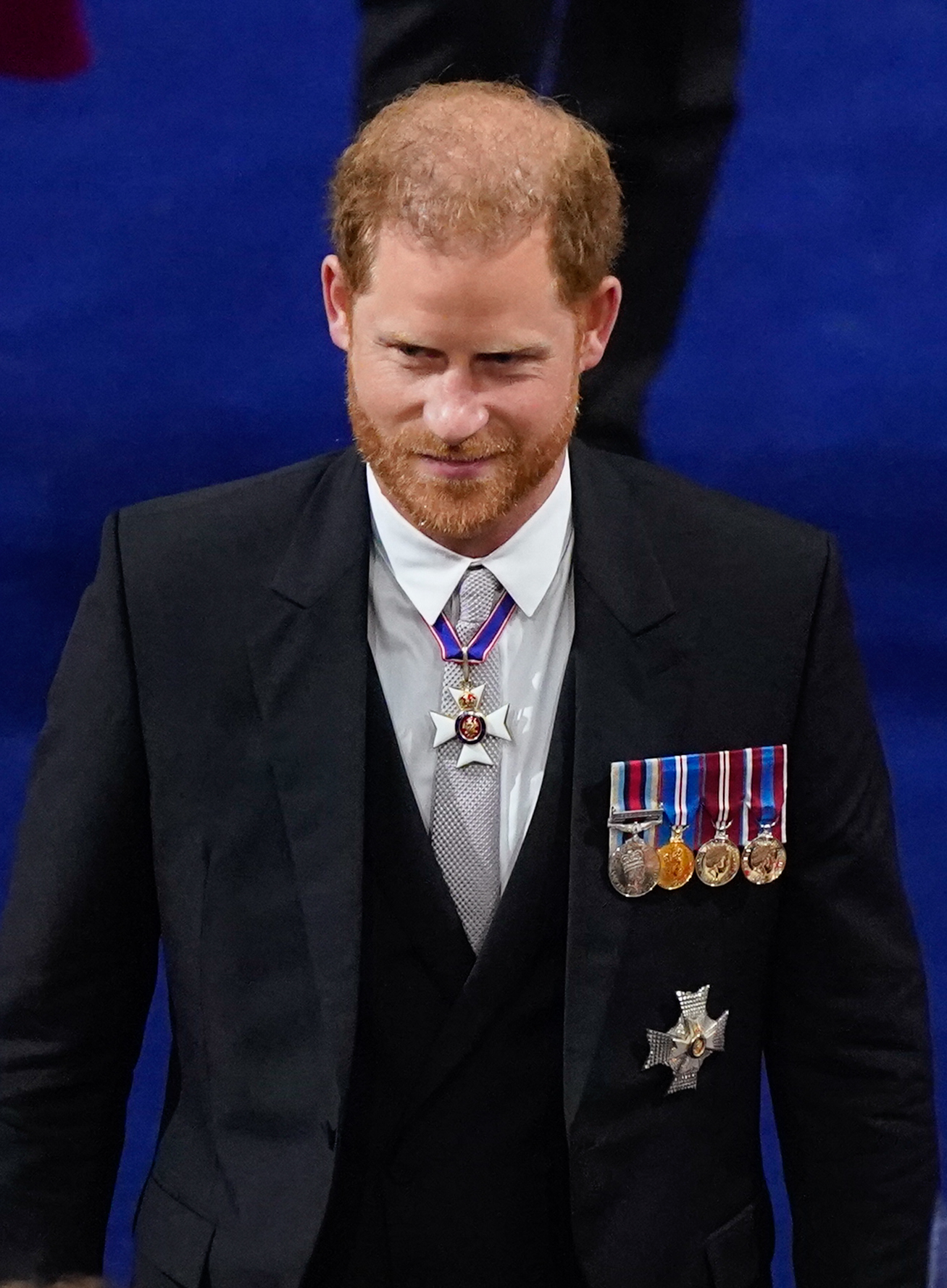 Prinz Harry bei der Krönungszeremonie von König Charles III. und Königin Camilla in London, England am 6. Mai 2023 | Quelle: Getty Images