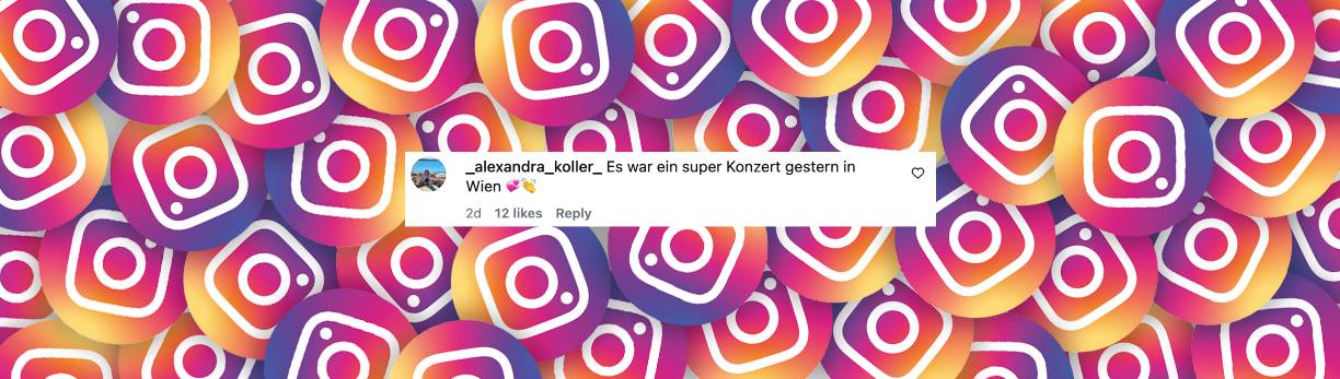 Nutzer-Kommentar zu Michelles Abschied | Quelle: Instagram/michelle_aktuell