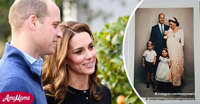 Kate Middleton und Prinz William bedanken sich bei ihren treuen Fans mit einem lieben Familienporträt