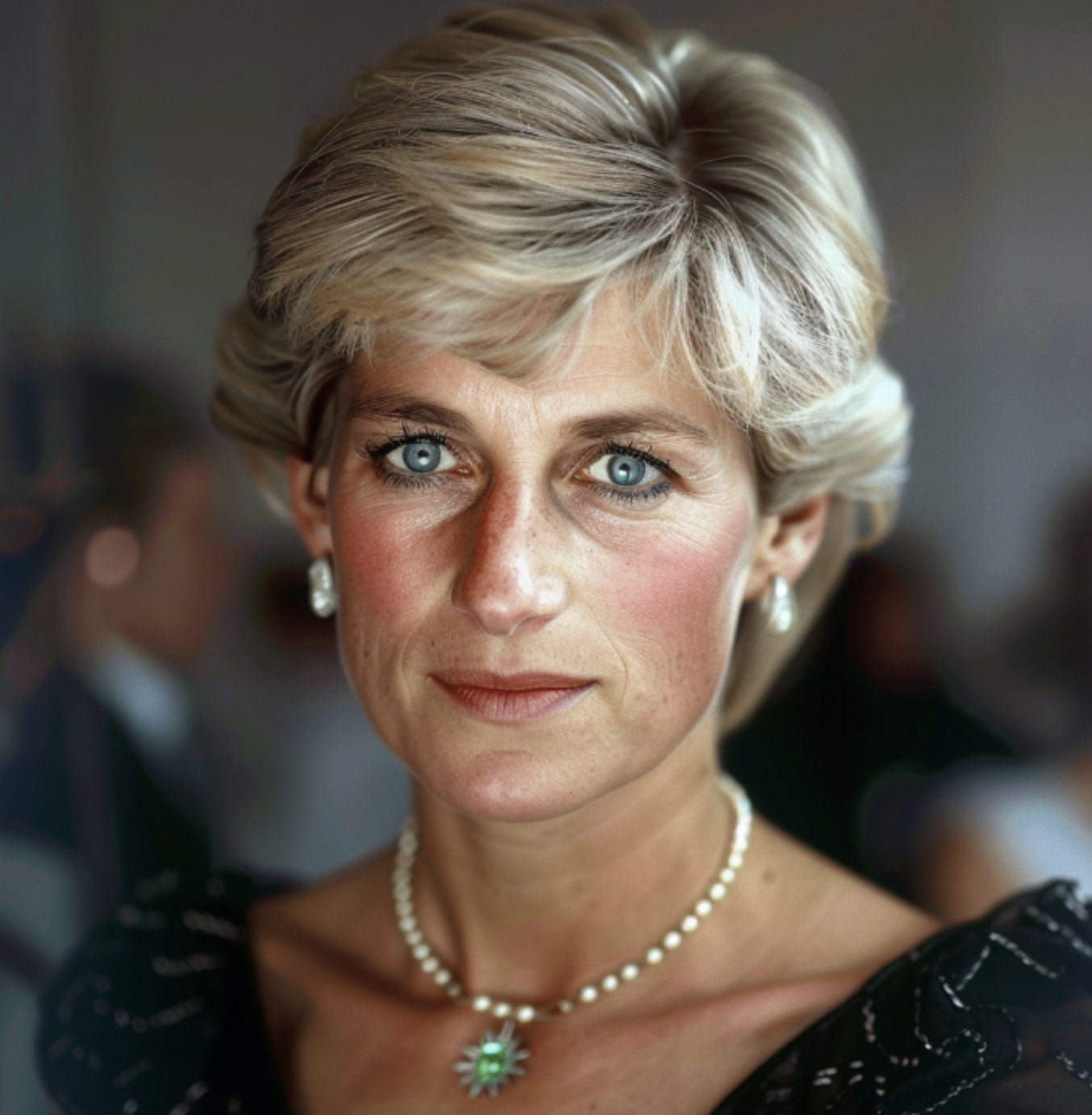 KI-Bild von Prinzessin Diana im hohen Alter | Quelle: Midjourney