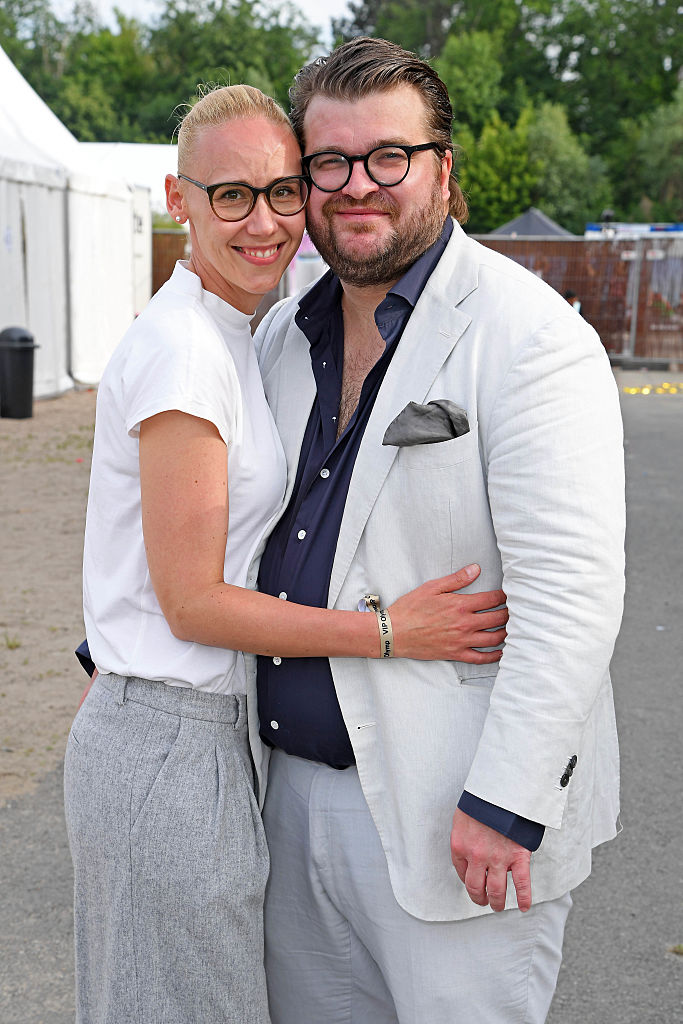Katrin Voigt und Gregor Nebel, "SchlagerOlymp 2025", 31. Mai 2025 in Berlin | Quelle: Getty Images