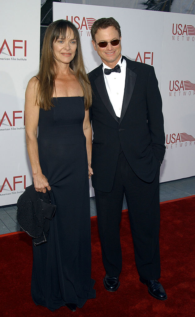 Gary Sinise und Moira Harris bei der Verleihung des 30. AFI Life Achievement Award am 12. Juni 2002 in Hollywood, Kalifornien | Quelle: Getty Images 12,