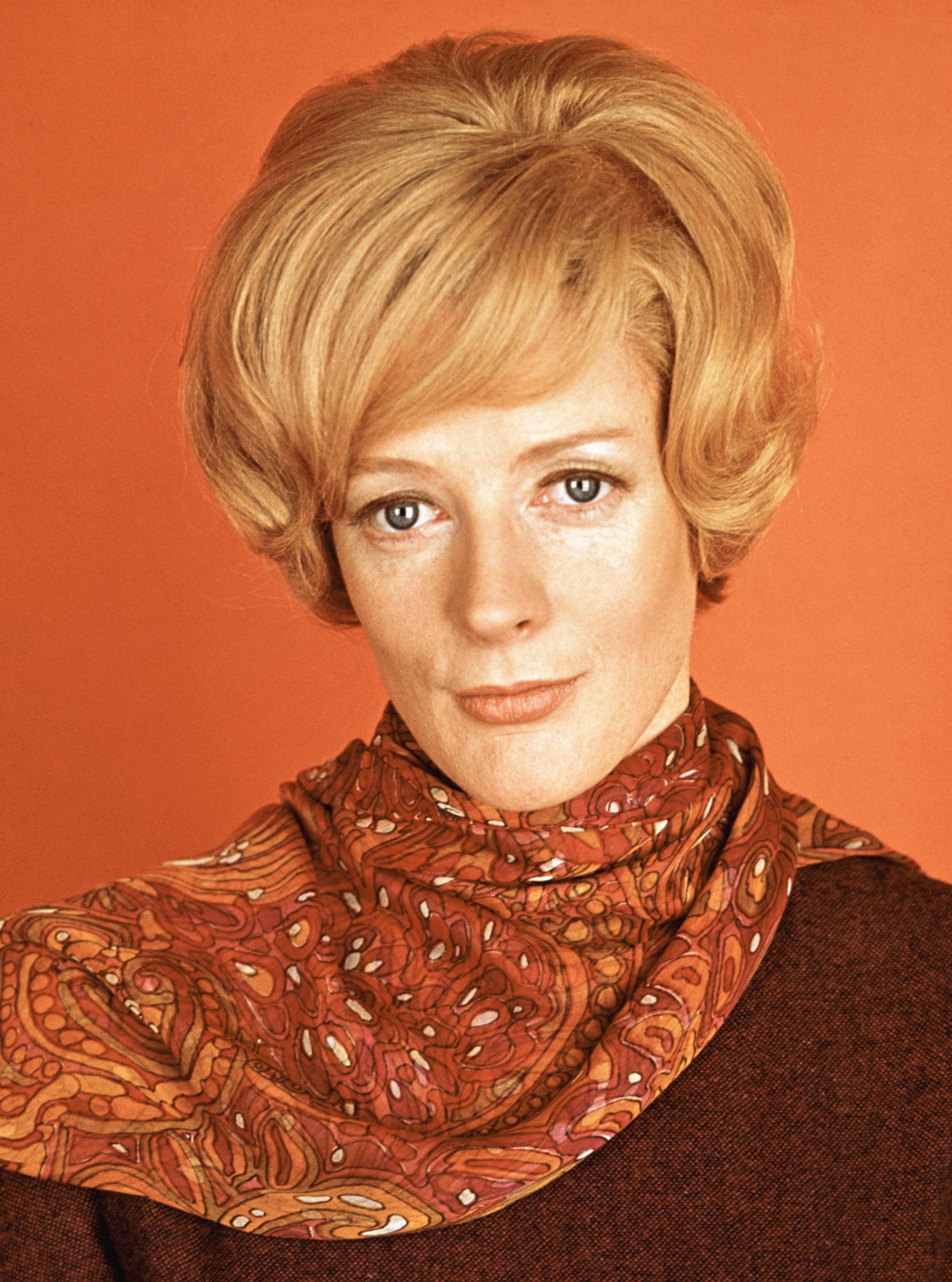 Maggie Smith am Set von "The Prime of Miss Jean Brodie" im Jahr 1969 | Quelle: Getty Images