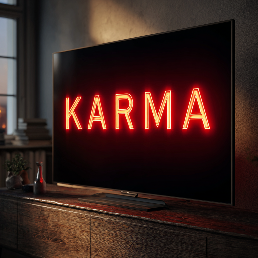 Das Wort „KARMA
