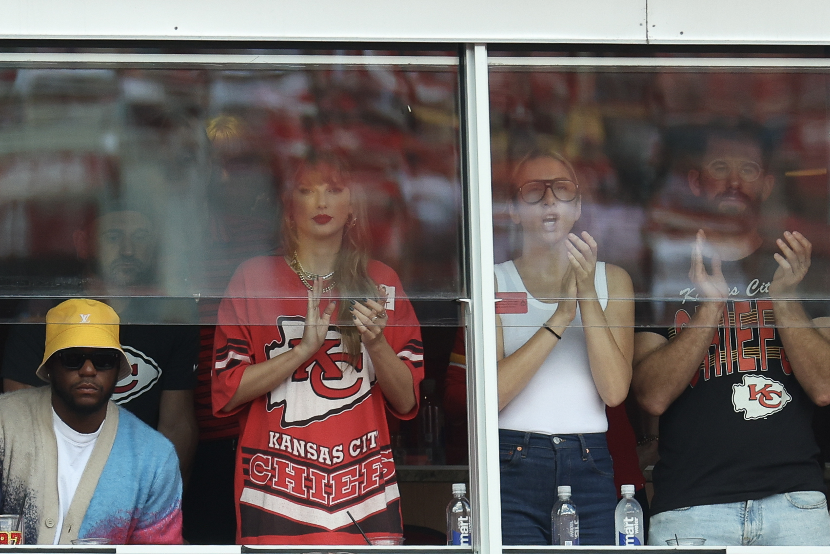 Taylor Swift am 15. September 2024 in Kansas City, Missouri | Quelle: Getty Images