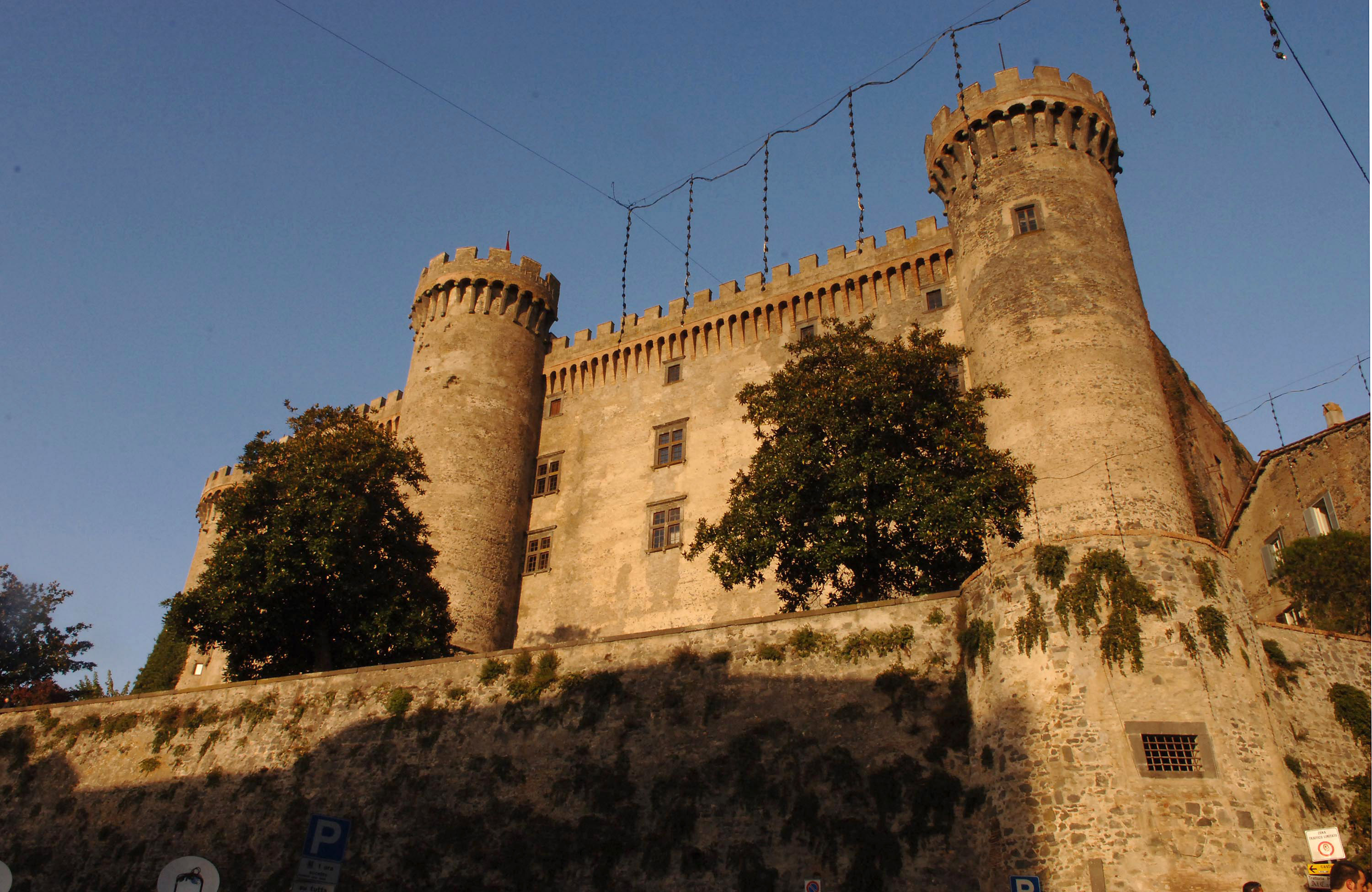 Tom Cruise und Katie Holmes' Hochzeitslocation Schloss Odescalchi, aufgenommen am 18. November 2006 in Rom, Italien. | Quelle: Getty Images