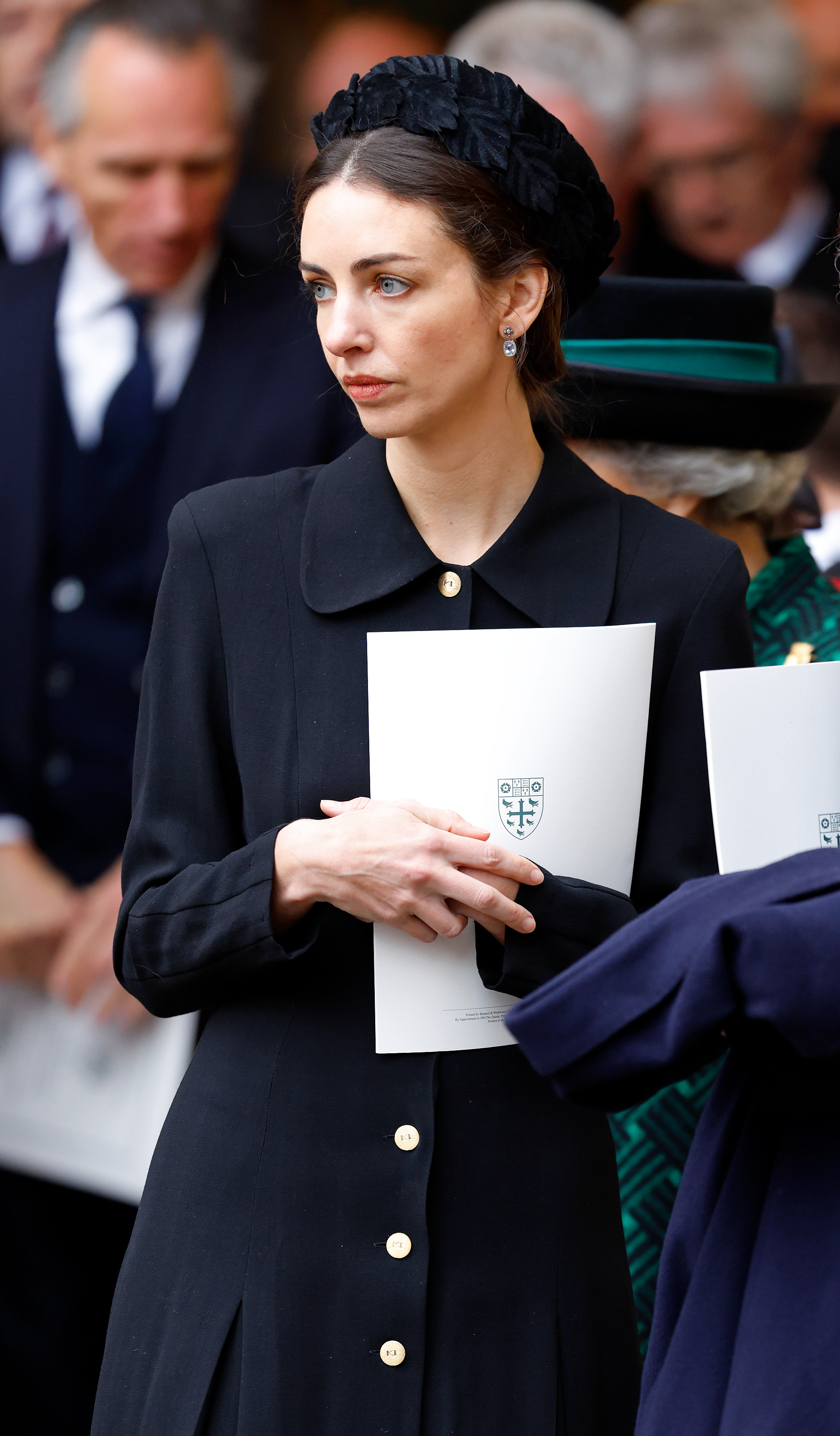 Rose Hanbury, Marchioness of Cholmondeley, nimmt am 29. März 2022 in der Westminster Abbey in London, England, an einem Dankgottesdienst für das Leben von Prinz Philip, Herzog von Edinburgh, teil: Getty Images