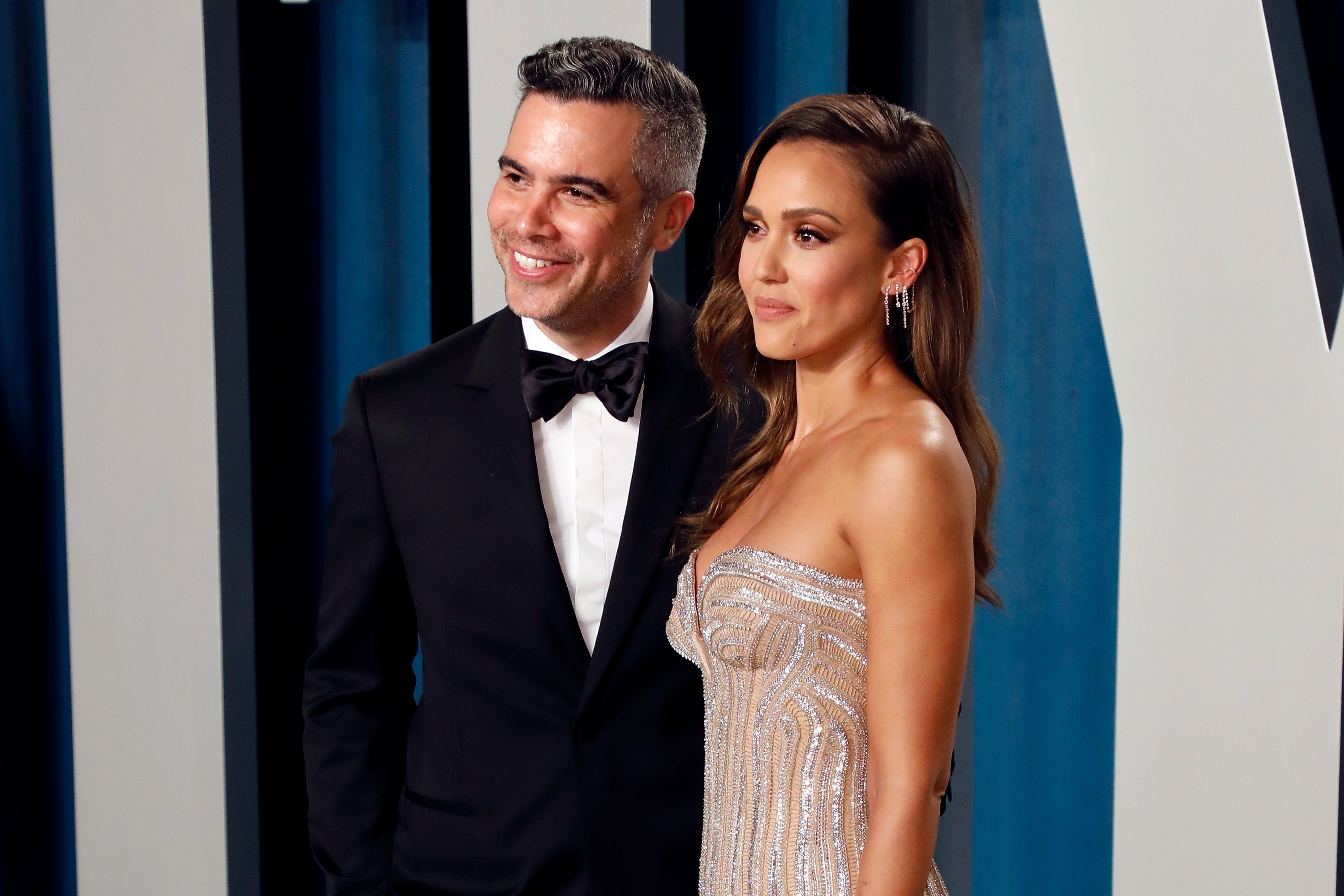 Jessica Alba und Cash Warren besuchen die Vanity Fair Oscar Party 2020 am 9. Februar 2020 | Quelle: Getty Images