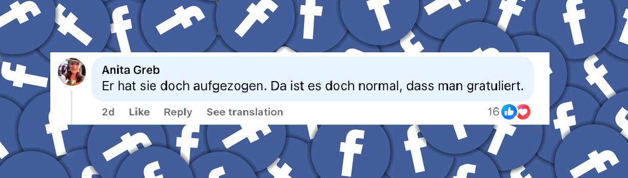 Fan-Kommentare zu Lenis Instagram-Beitrag | Quelle: facebook.com/share/p/17JCDoijkL/