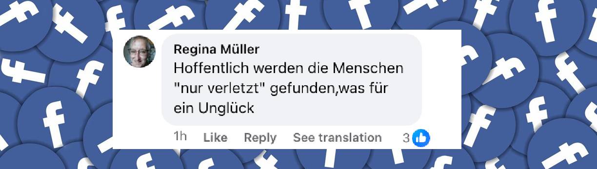Facebook-Kommentare | Quelle: facebook.com/share/v/18YxYDLsGY/