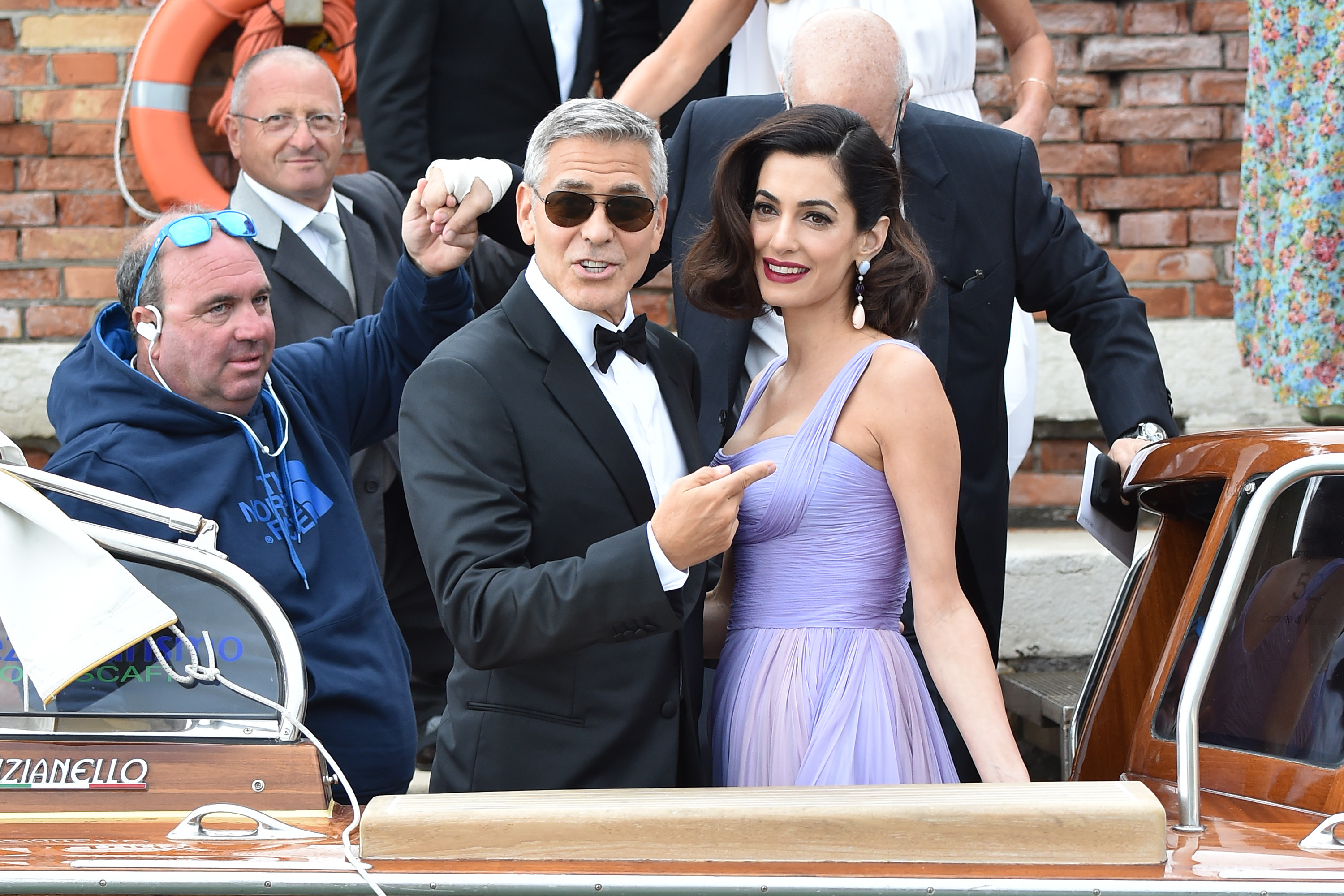 George und Amal Clooney | Quelle: Getty Images