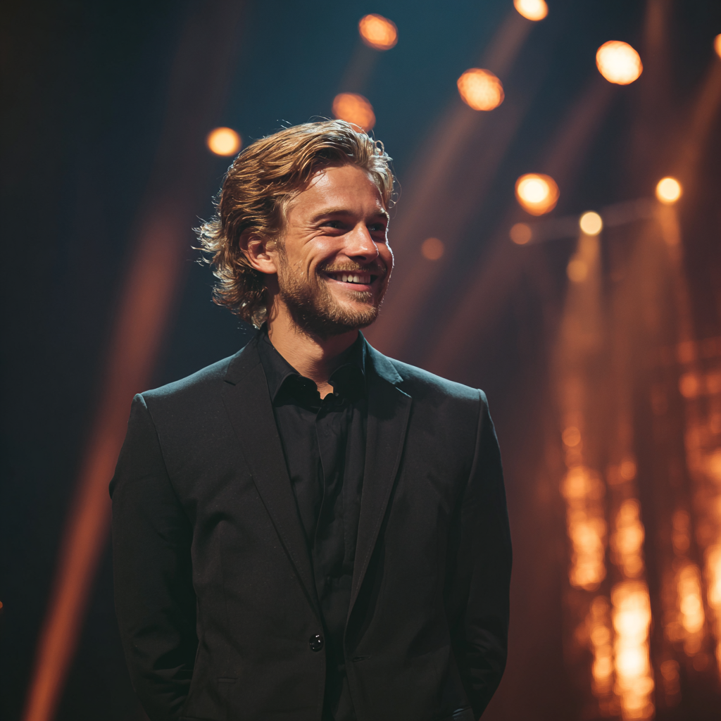 Ein lächelnder Mann im Anzug | Quelle: Midjourney