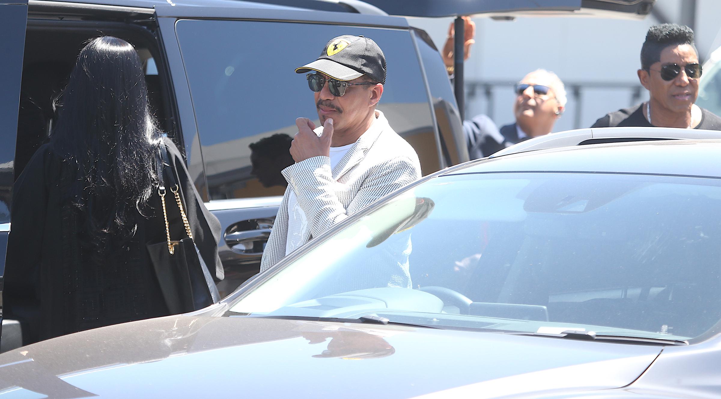 Marlon Jackson wurde am 19. Januar 2019 in Perth, Australien, am Flughafen Perth gesichtet. | Quelle: Getty Images