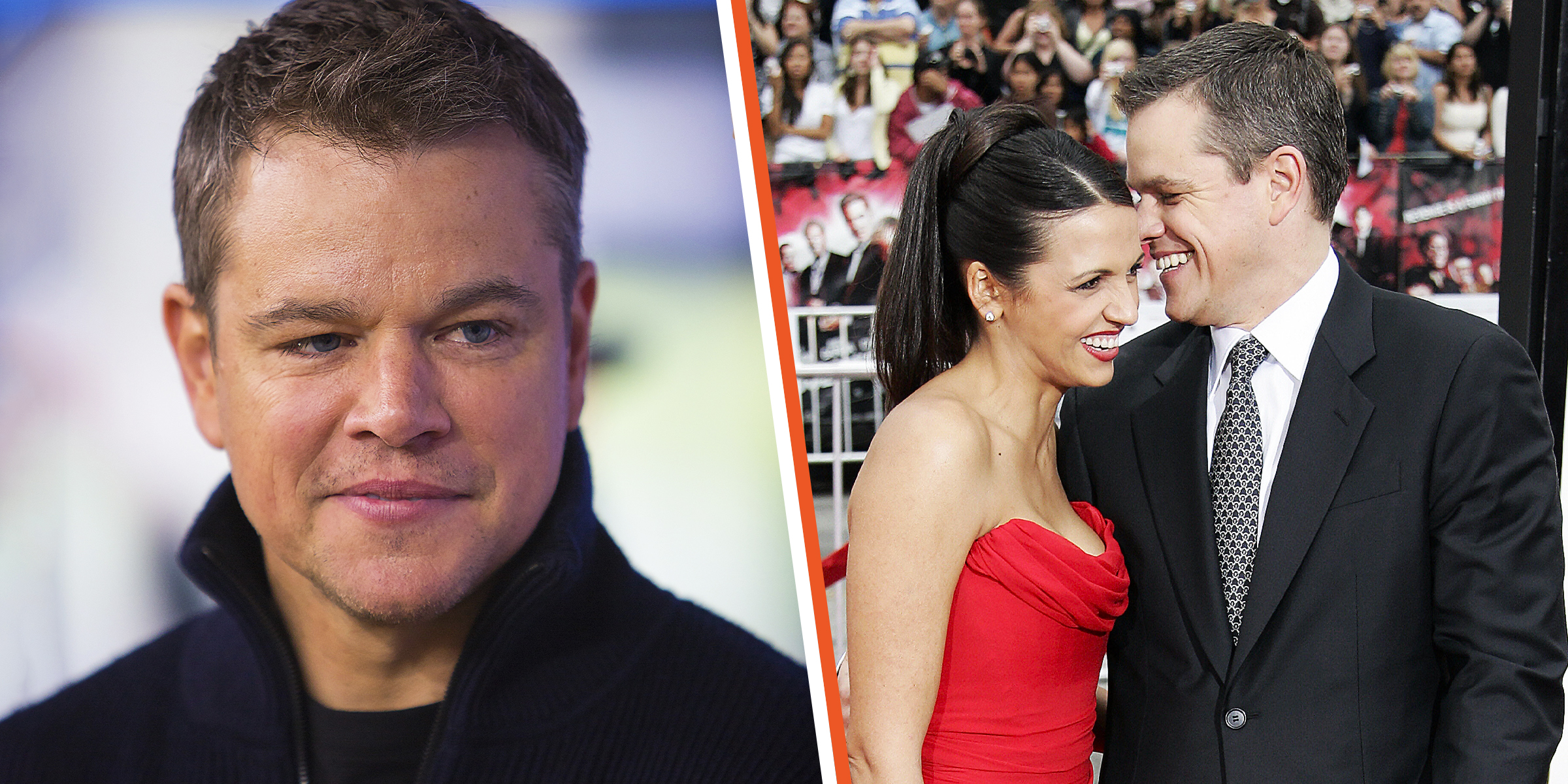 Matt Damon | Luciana Barroso und Matt Damon | Quelle: Getty Images