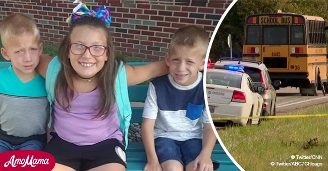 Drei Kinder wurden auf einer Bushaltestelle in Indiana getötet