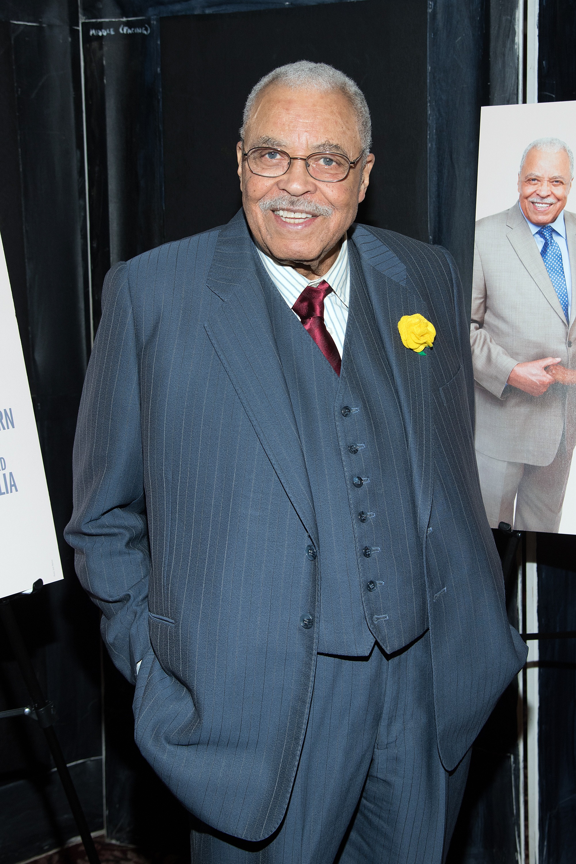 James Earl Jones besucht die Afterparty zur Broadway-Eröffnung von "The Gin Game" am 14. Oktober 2015 in New York City. | Quelle: Getty Images