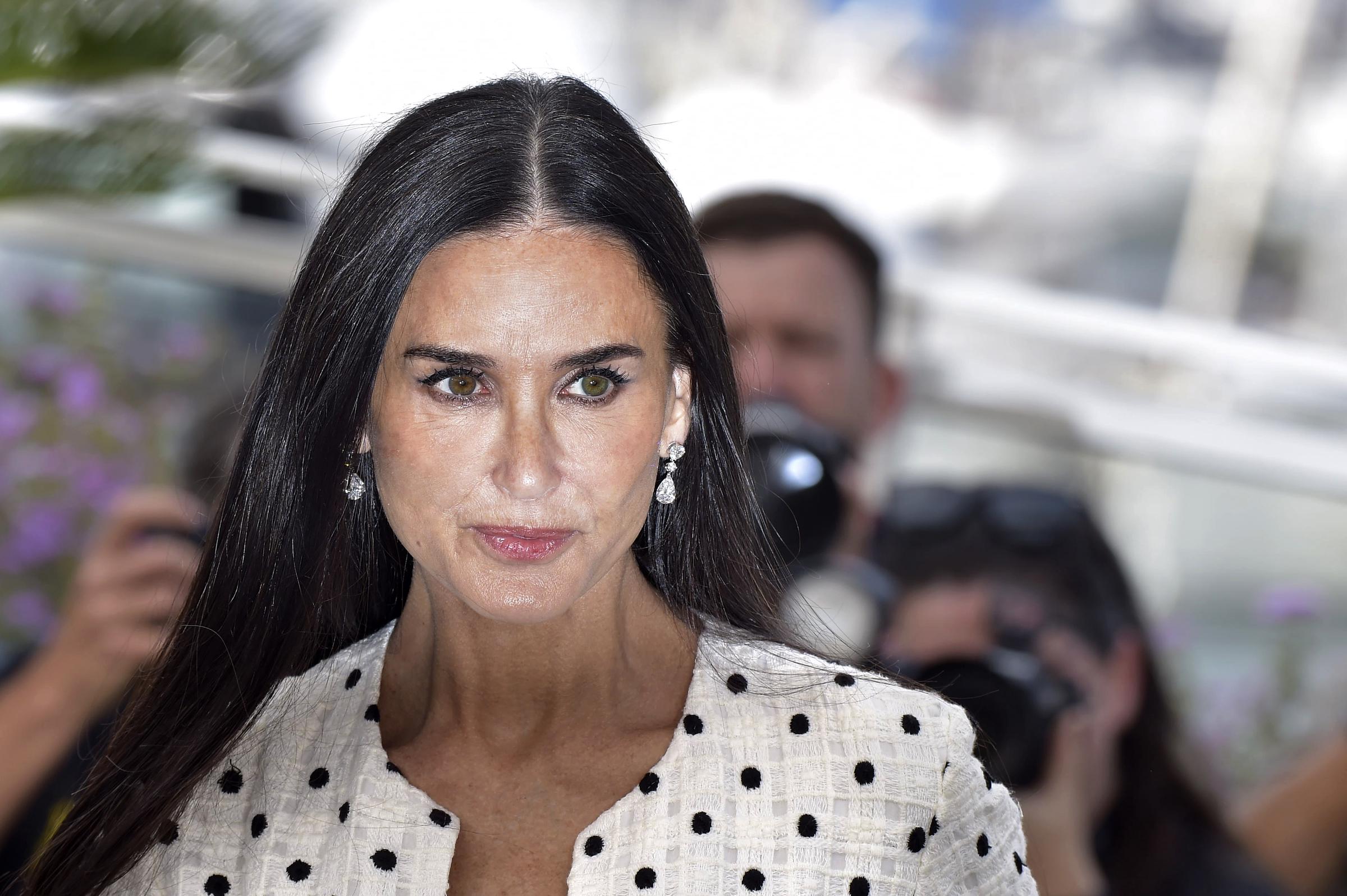 Demi Moore beim Cannes Film Festival 2024 in Cannes, Frankreich, am 20. Mai 2024. | Quelle: Getty Images