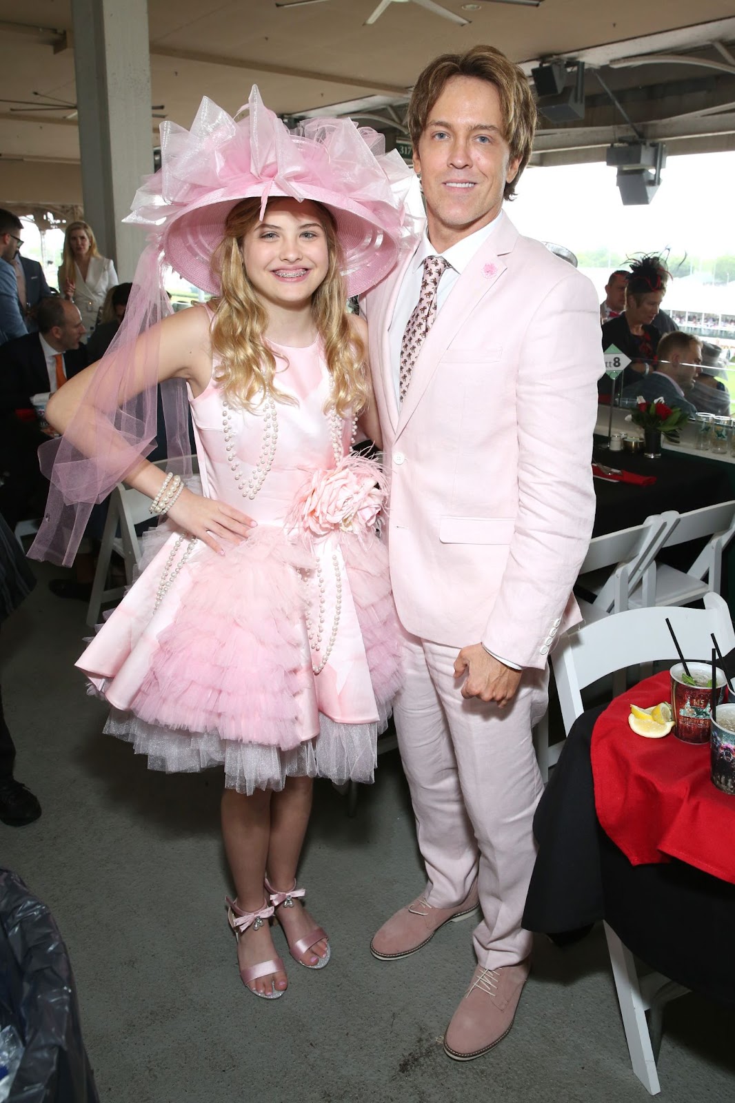 Dannielynn und Larry Birkhead bei der Barnstable Brown Derby Eve Gala am 3. Mai 2019 in Louisville, Kentucky. | Quelle: Getty Images