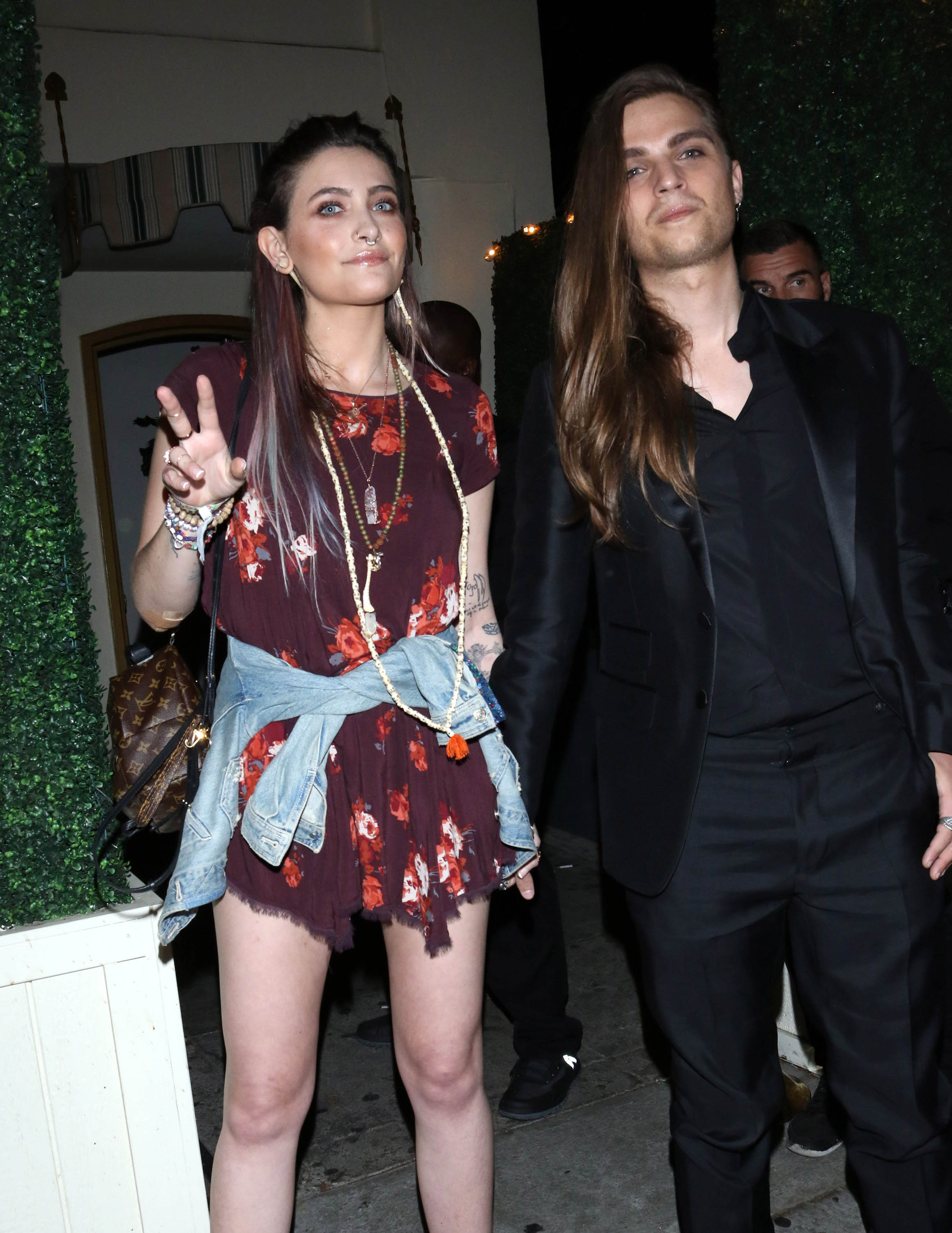 Paris Jackson und Gabriel Glenn werden am 10. Oktober 2019 gesehen | Quelle: Getty Images