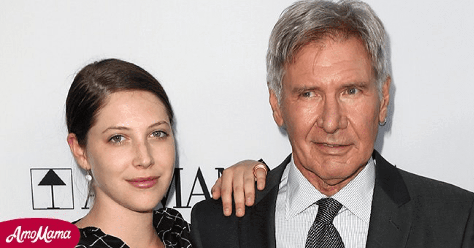 Filmikone Harrison Ford und seine Tochter Georgia. | Quelle: Getty Images