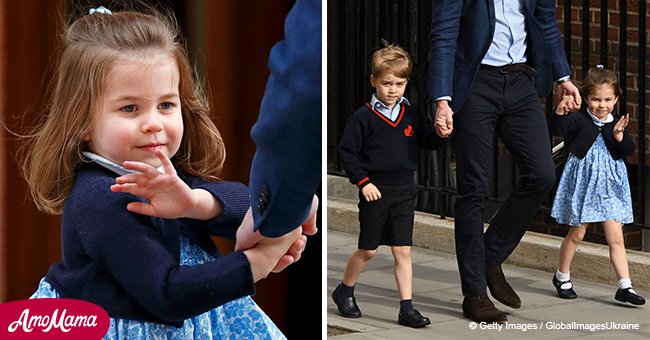 So viel kostet das blaue Kleid von Prinzessin Charlotte 