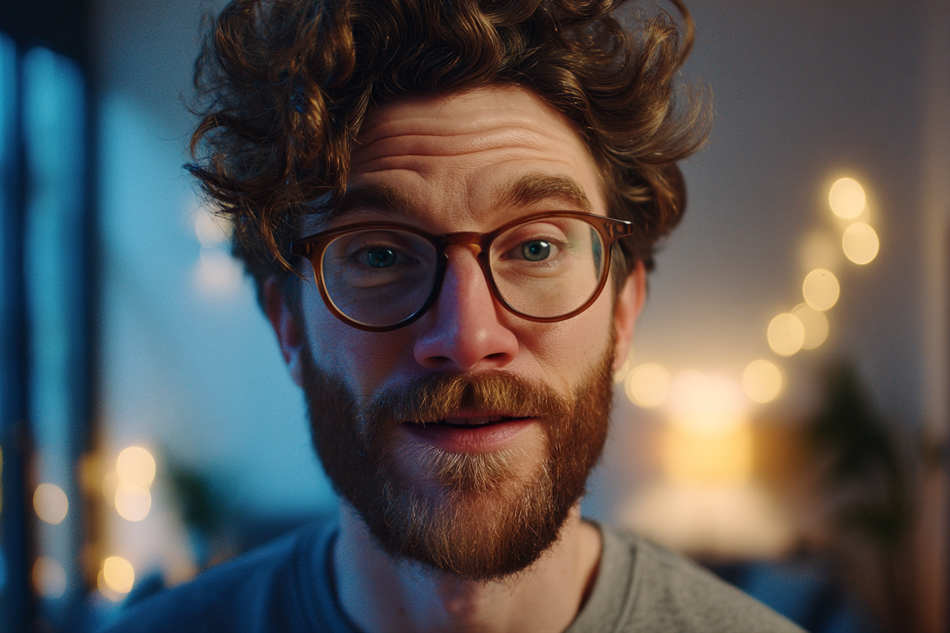 Ein Mann, der geradeaus schaut | Quelle: Midjourney