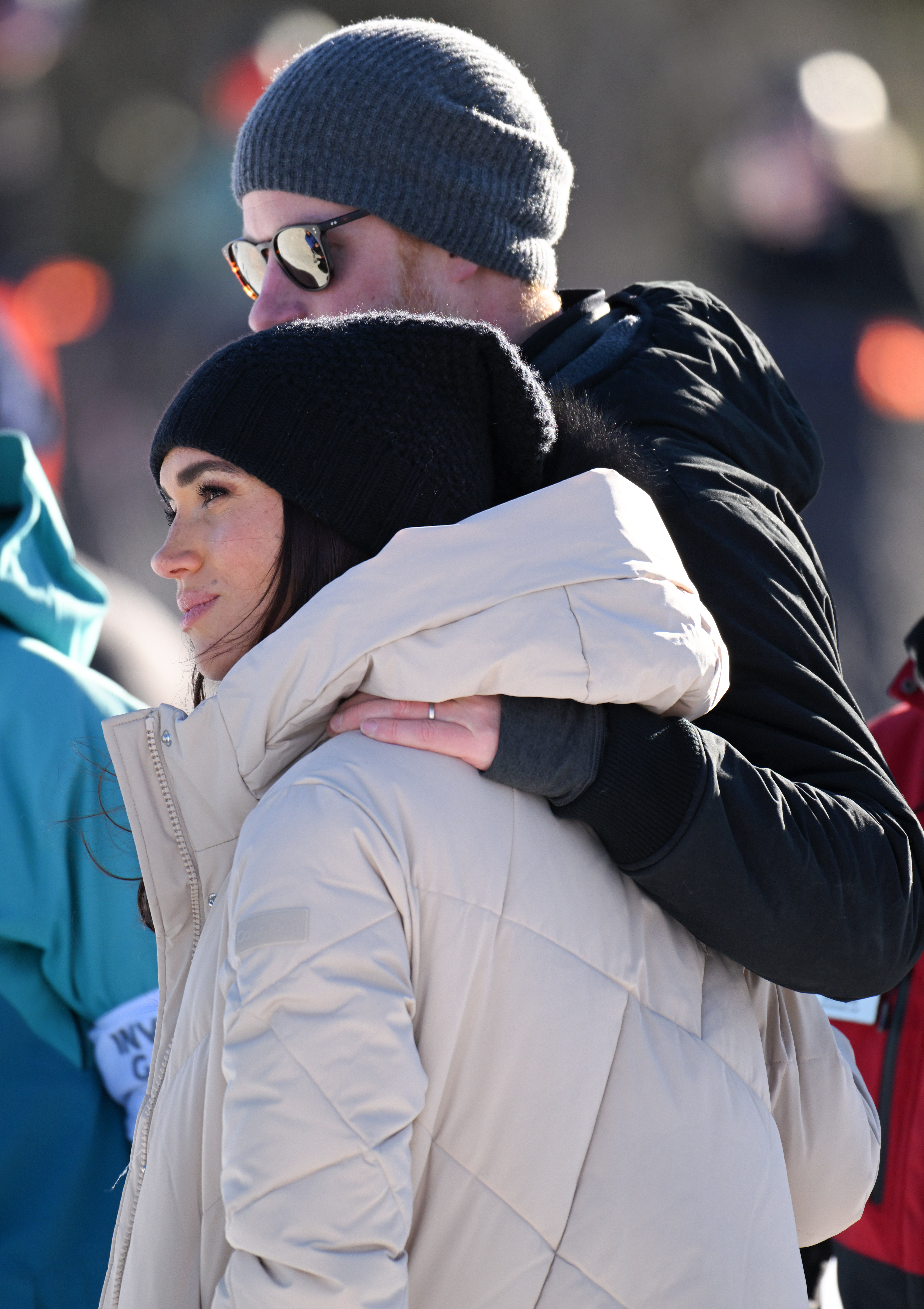 Prinz Harry und Meghan Markle besuchen die Invictus Games "One Year To Go"-Veranstaltung am 14. Februar 2024 in Whistler, Kanada. | Quelle: Getty Images