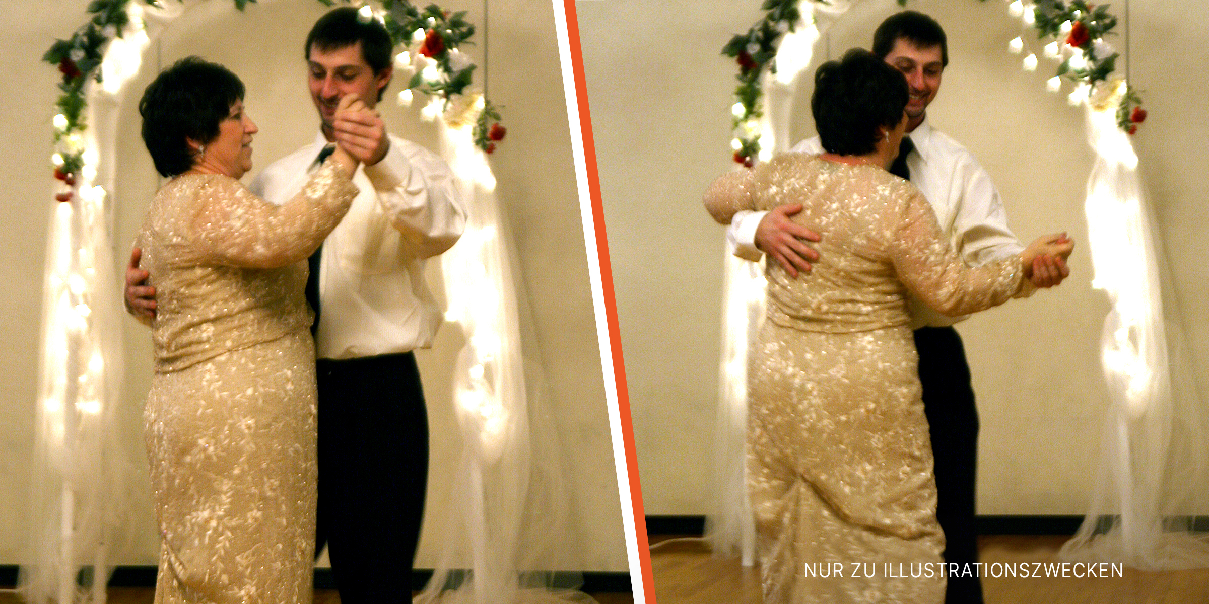 Ein Sohn tanzt mit seiner Mutter auf seiner Hochzeit | Quelle: flickr.com/quinn.anya/CC BY-SA 2.0
