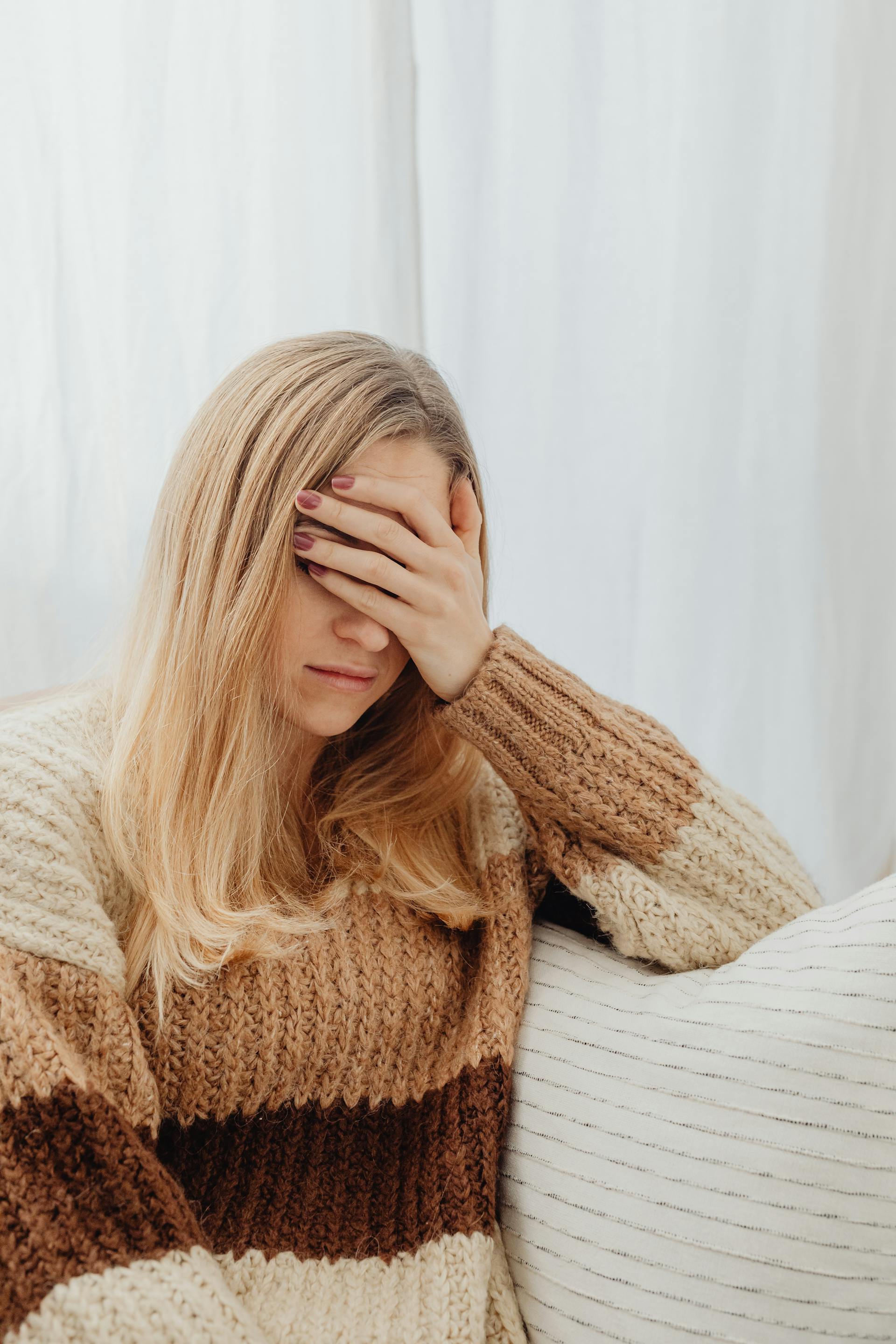 Eine verzweifelte Frau | Quelle: Pexels