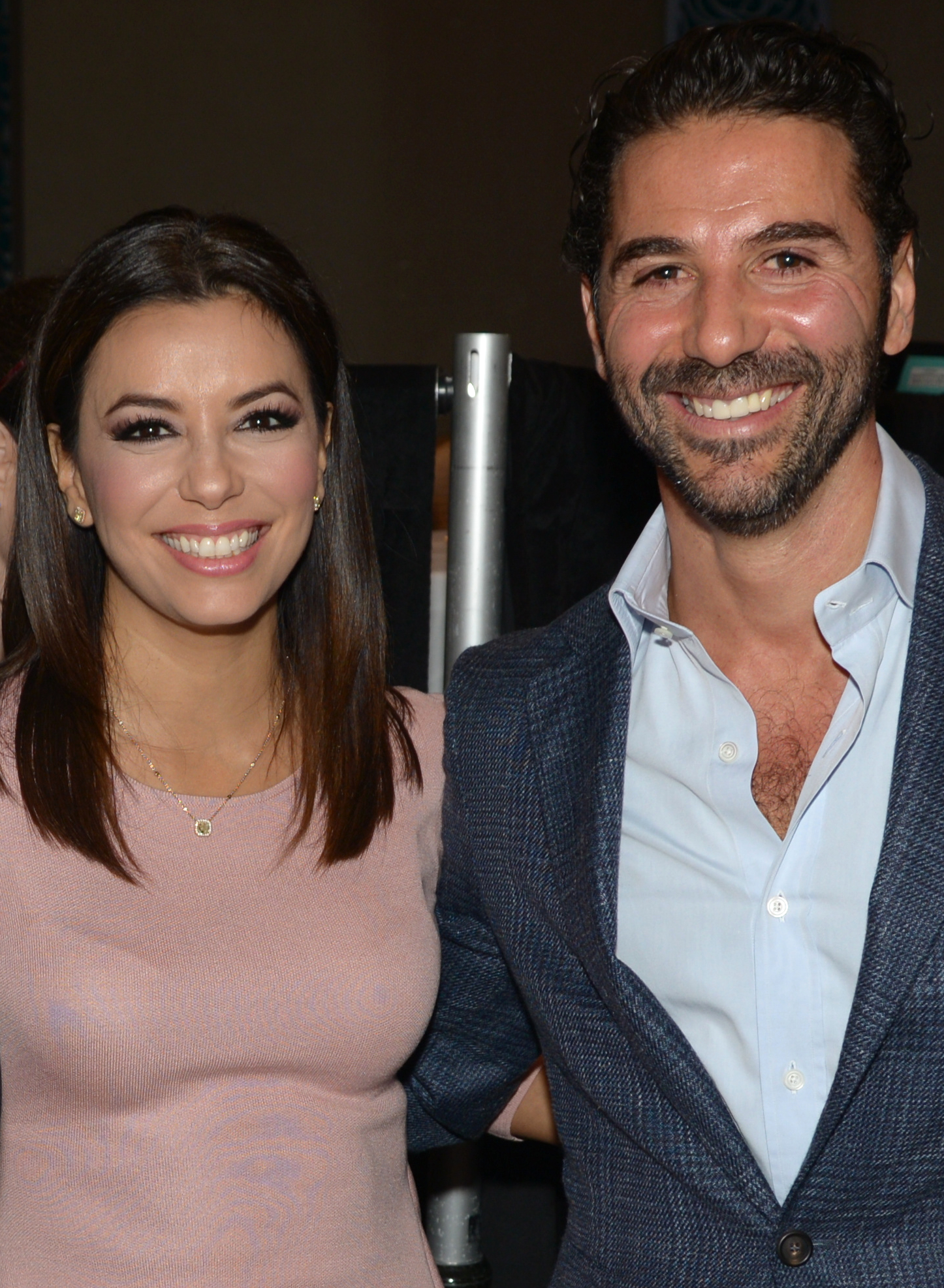 Eva Longoria und Jose Antonio Baston besuchen die NATPE - Tag 3 im Fontainebleau Miami Beach am 22. Januar 2015 in Miami Beach, Florida. | Quelle: Getty Images