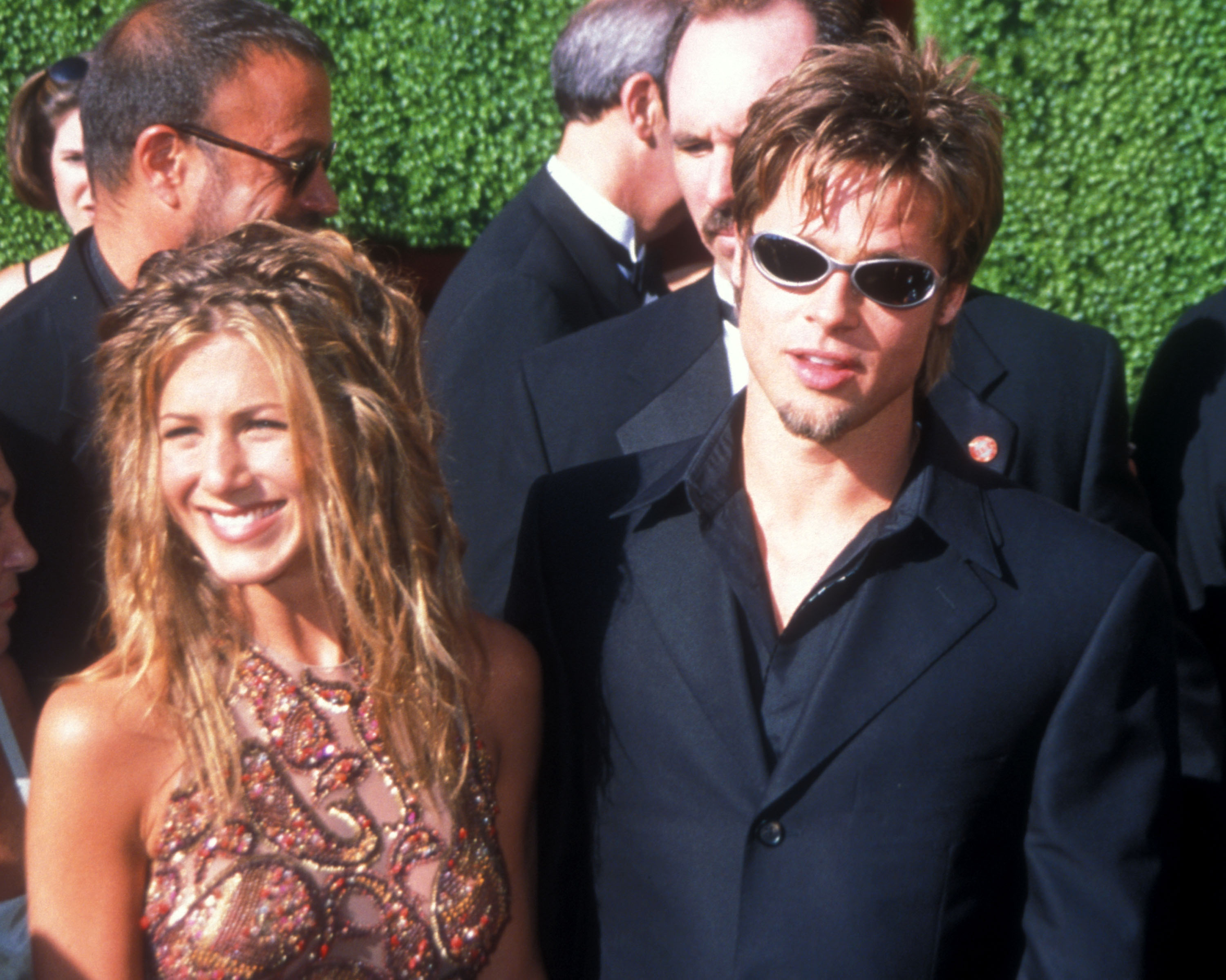 Brad Pitt und Jennifer Aniston am 12. Juni 1998 | Quelle: Getty Images