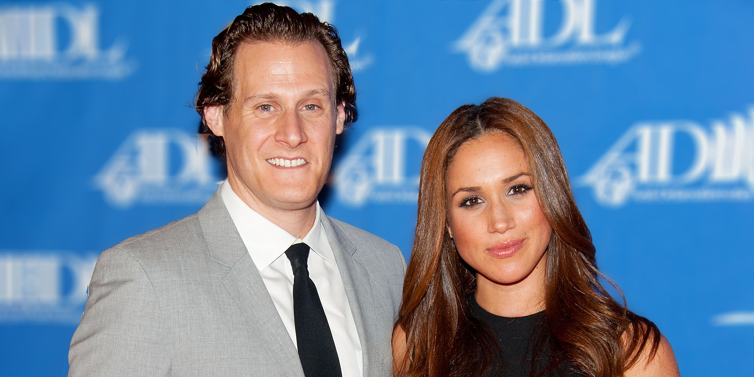 Trevor Engelson und Meghan Markle | Quelle: Getty Images