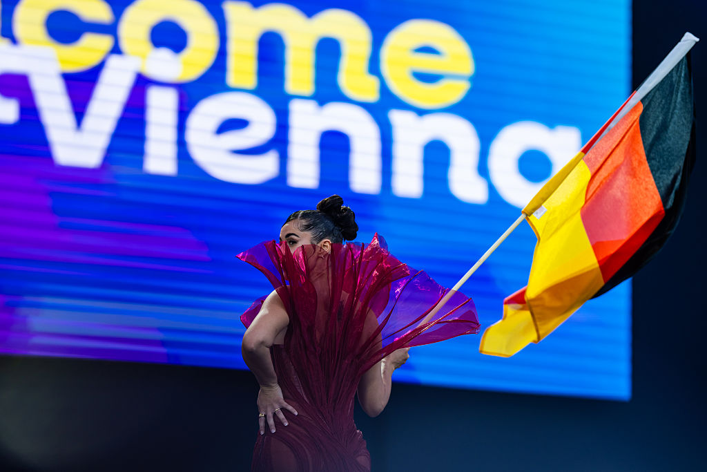 Sarah Engels vertritt Deutschland und nimmt am 10. Mai 2026 in Wien am „Turquoise Carpet“ der Eröffnungsfeier des 70. Eurovision Song Contest auf dem Rathausplatz teil