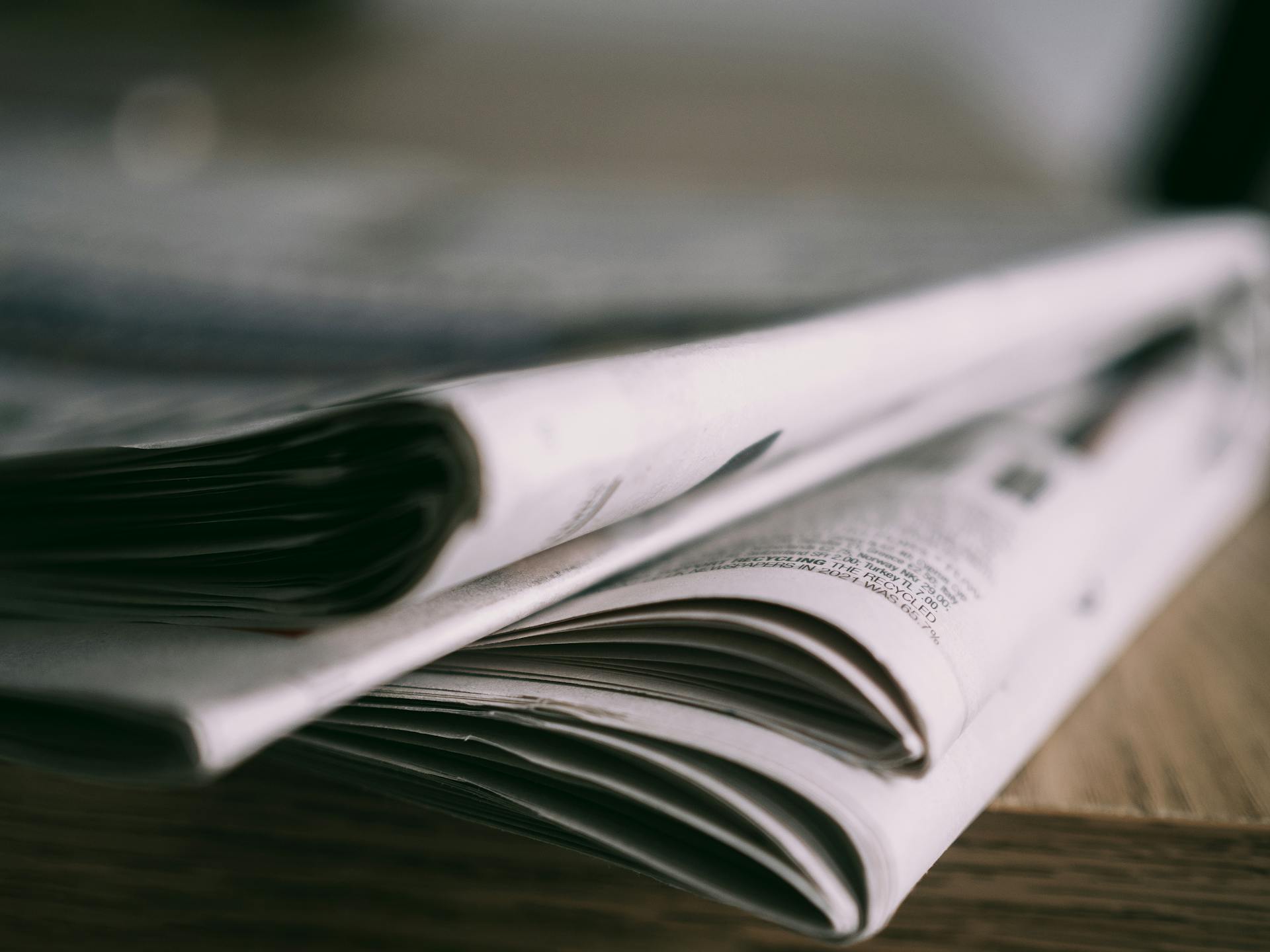 Eine Zeitung | Quelle: Pexels