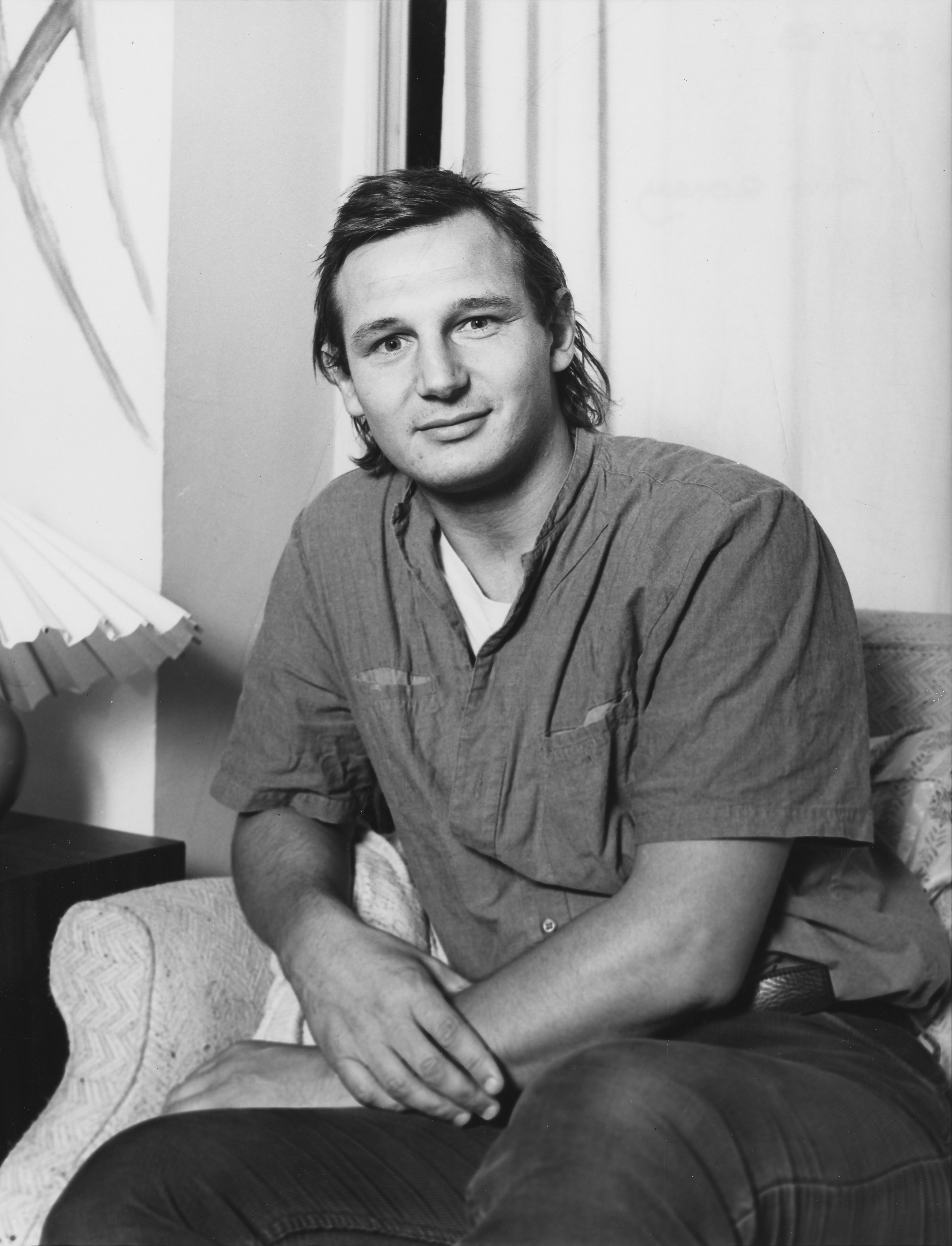 Liam Neeson, ca. 1982 | Quelle: Getty Images