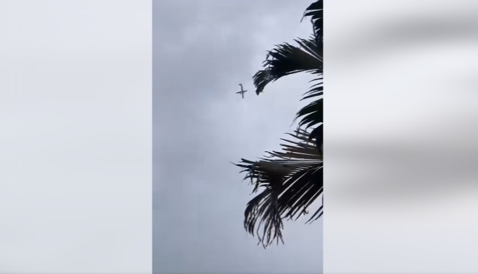 Videoaufnahmen des Flugzeugabsturzes in Sao Paolo, Brasilien, am 9. August 2024 | Quelle: Facebook, via KAKE News