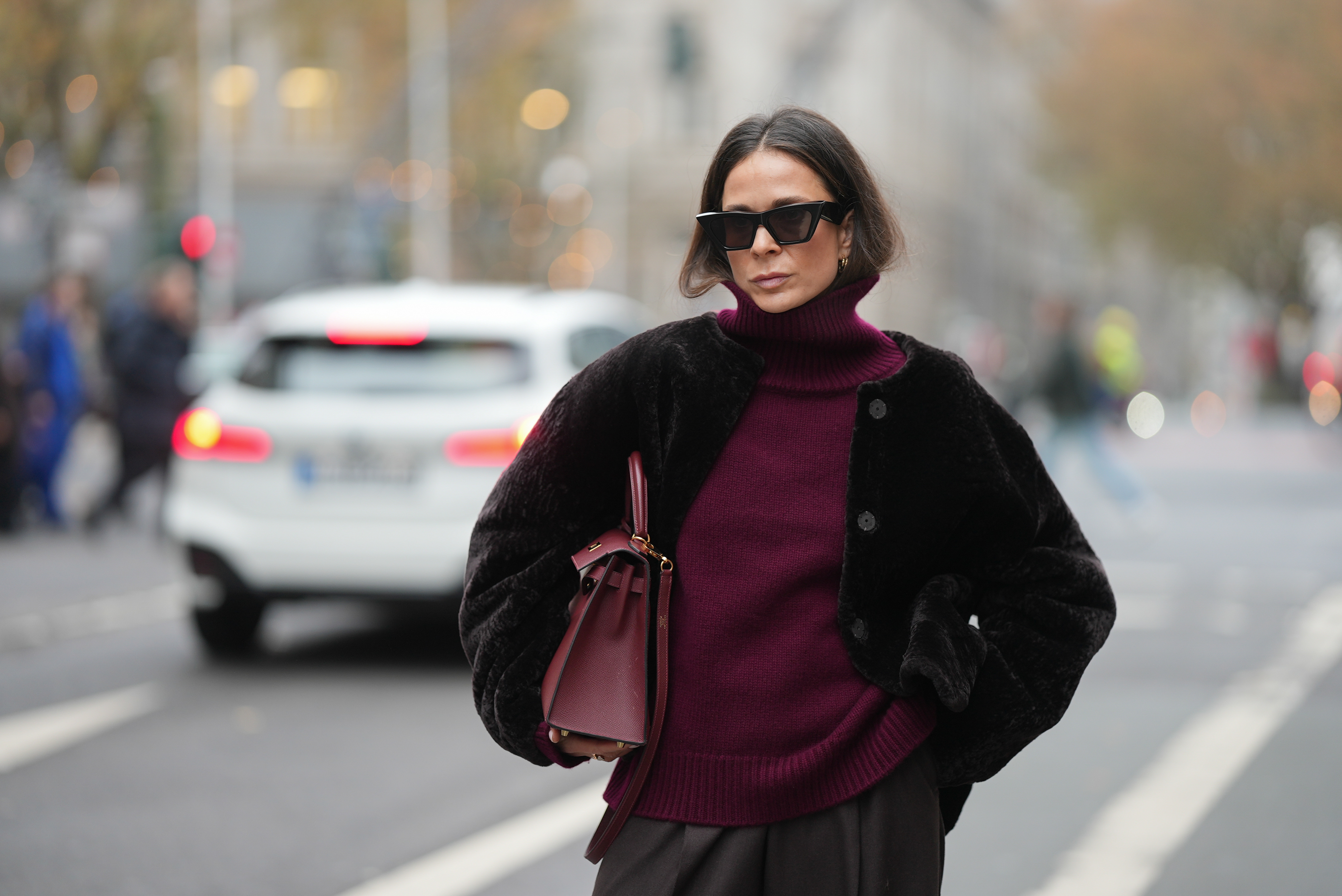 Patricia Wirschke am 10. November 2025 in Düsseldorf, Deutschland. | Quelle: Getty Images