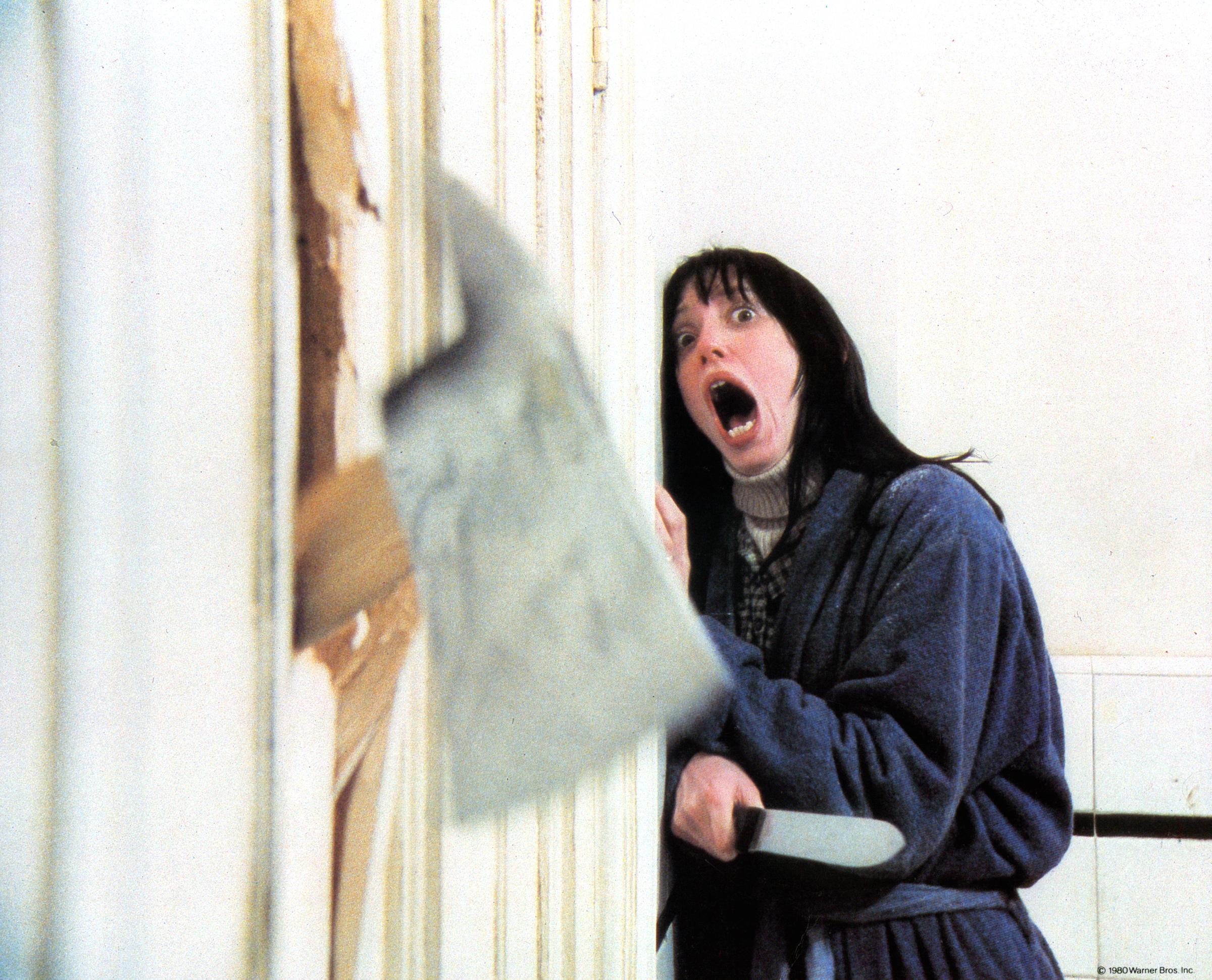 Shelley Duvall am Set von "The Shining", 1980 | Quelle: Getty Images