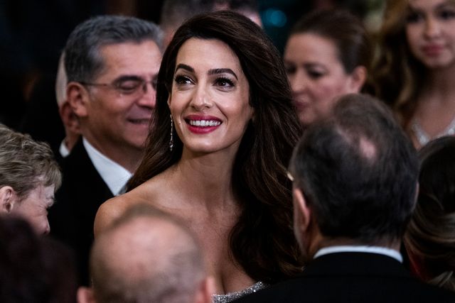 Amal Clooney besucht den Kennedy Center Honorees Reception im Weißen Haus am 4. Dezember 2022 | Quelle: Getty Images