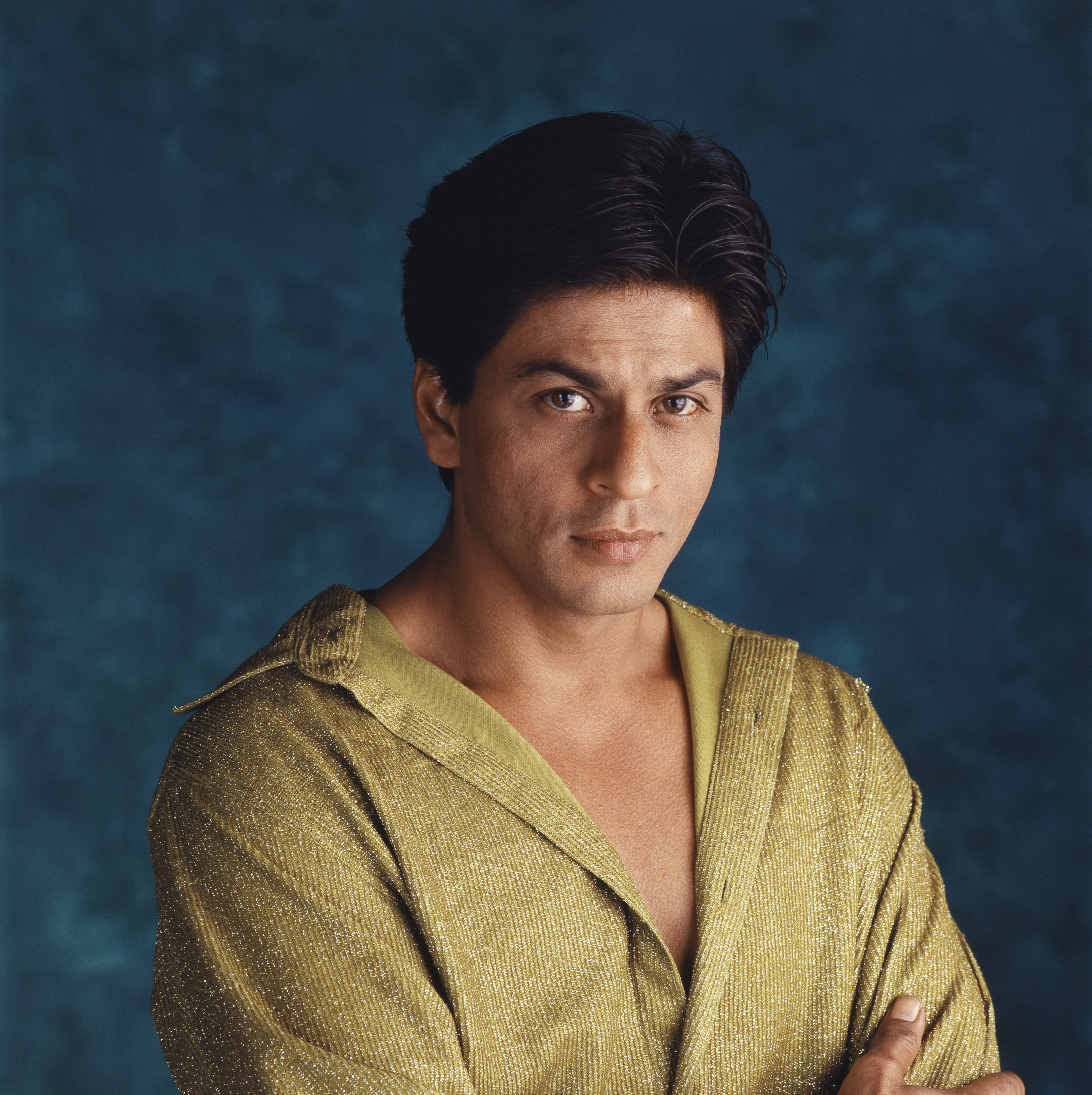 Porträt von Shah Rukh Khan, aufgenommen am 1. Januar 2003 | Quelle: Getty Images