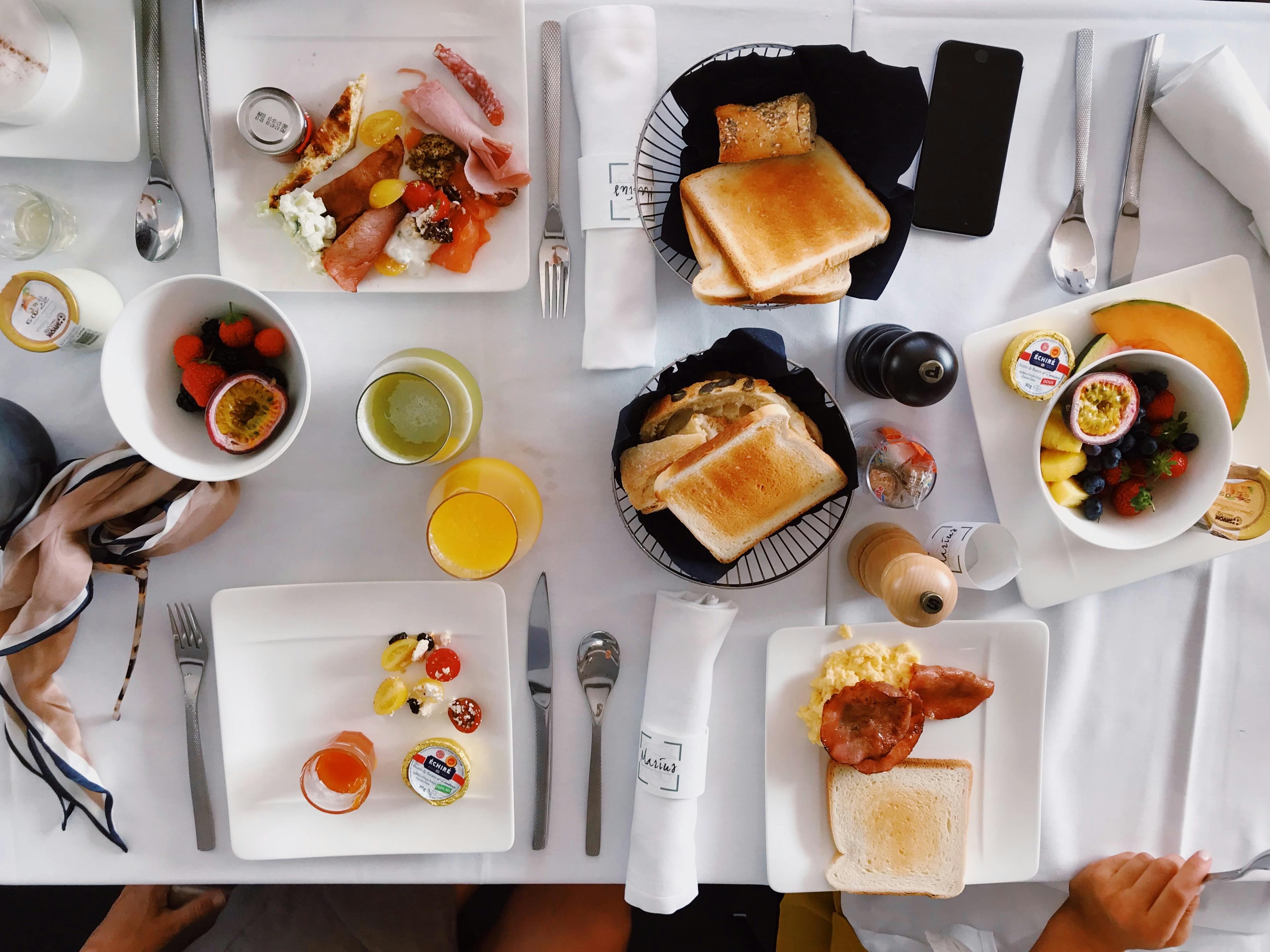 Ein Frühstückstisch | Quelle: Pexels
