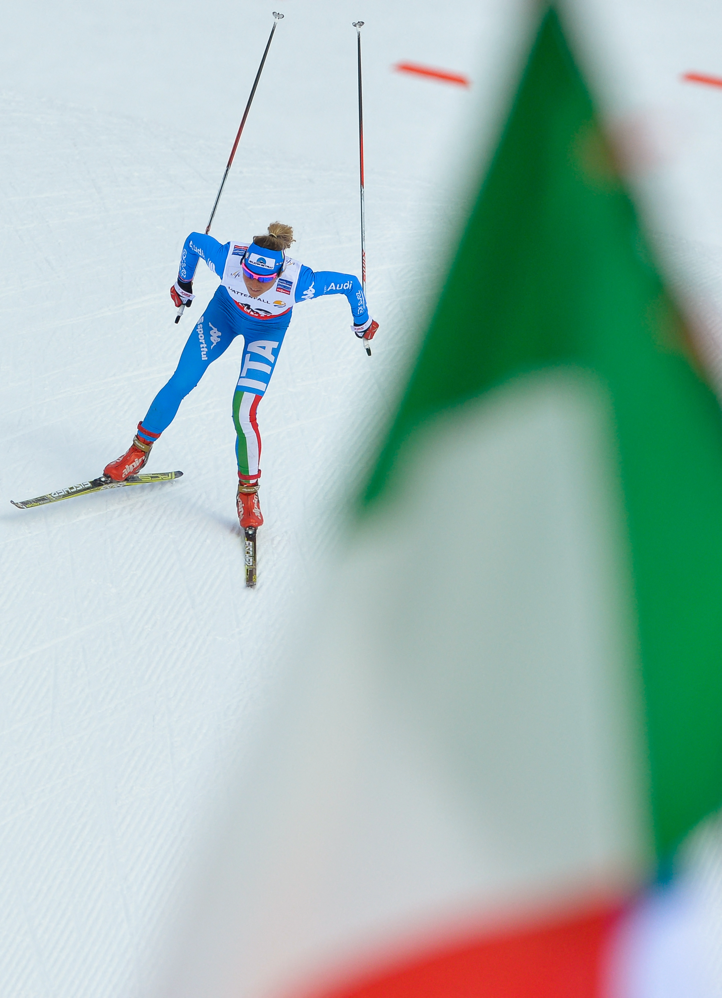Marina Piller bei einem Wettkampf im Jahr 2013 | Quelle: Getty Images