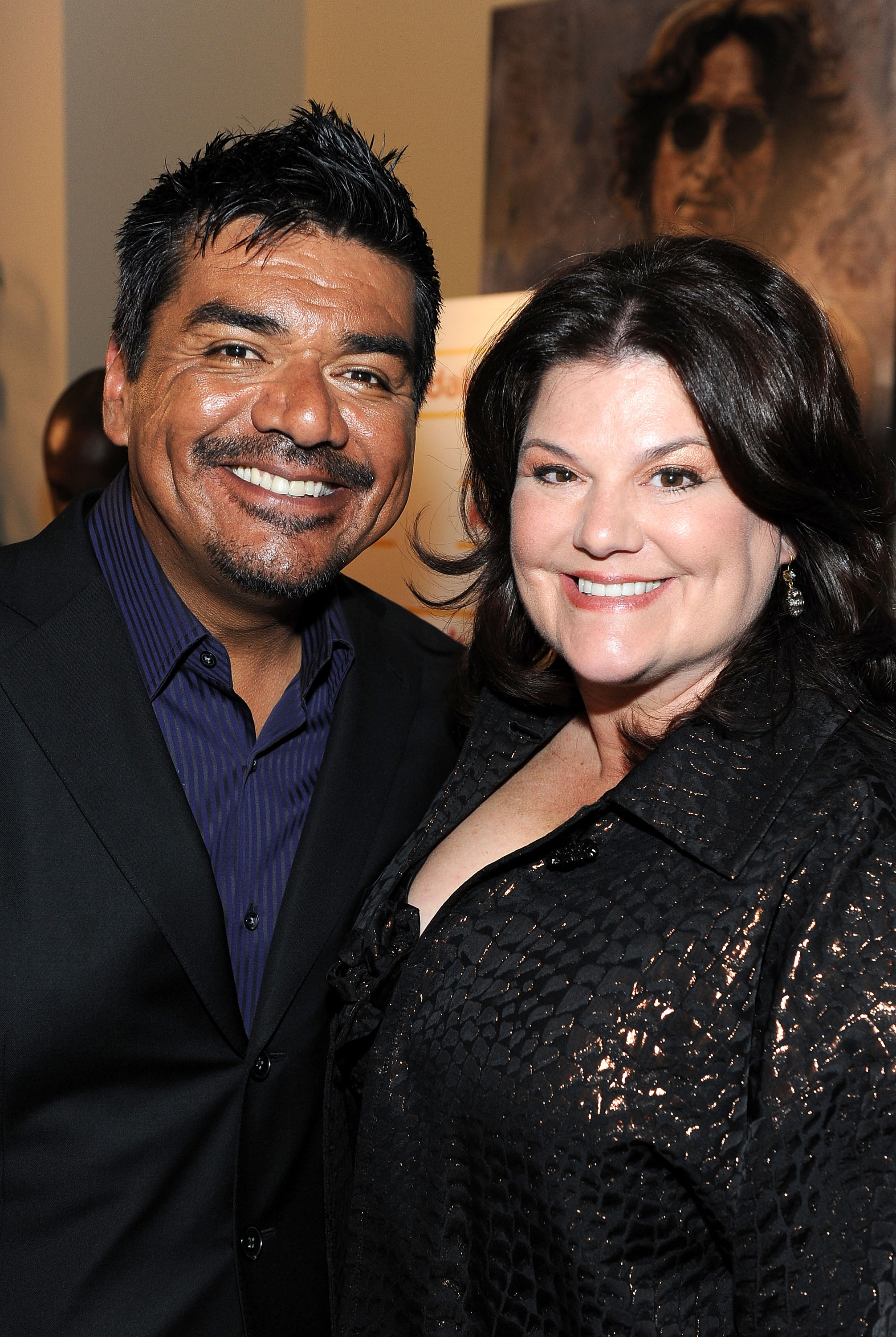 George Lopez und Ann Serrano während der People's Choice Awards 2010 am 6. Januar 2010 in Los Angeles, Kalifornien. | Quelle: Getty Images