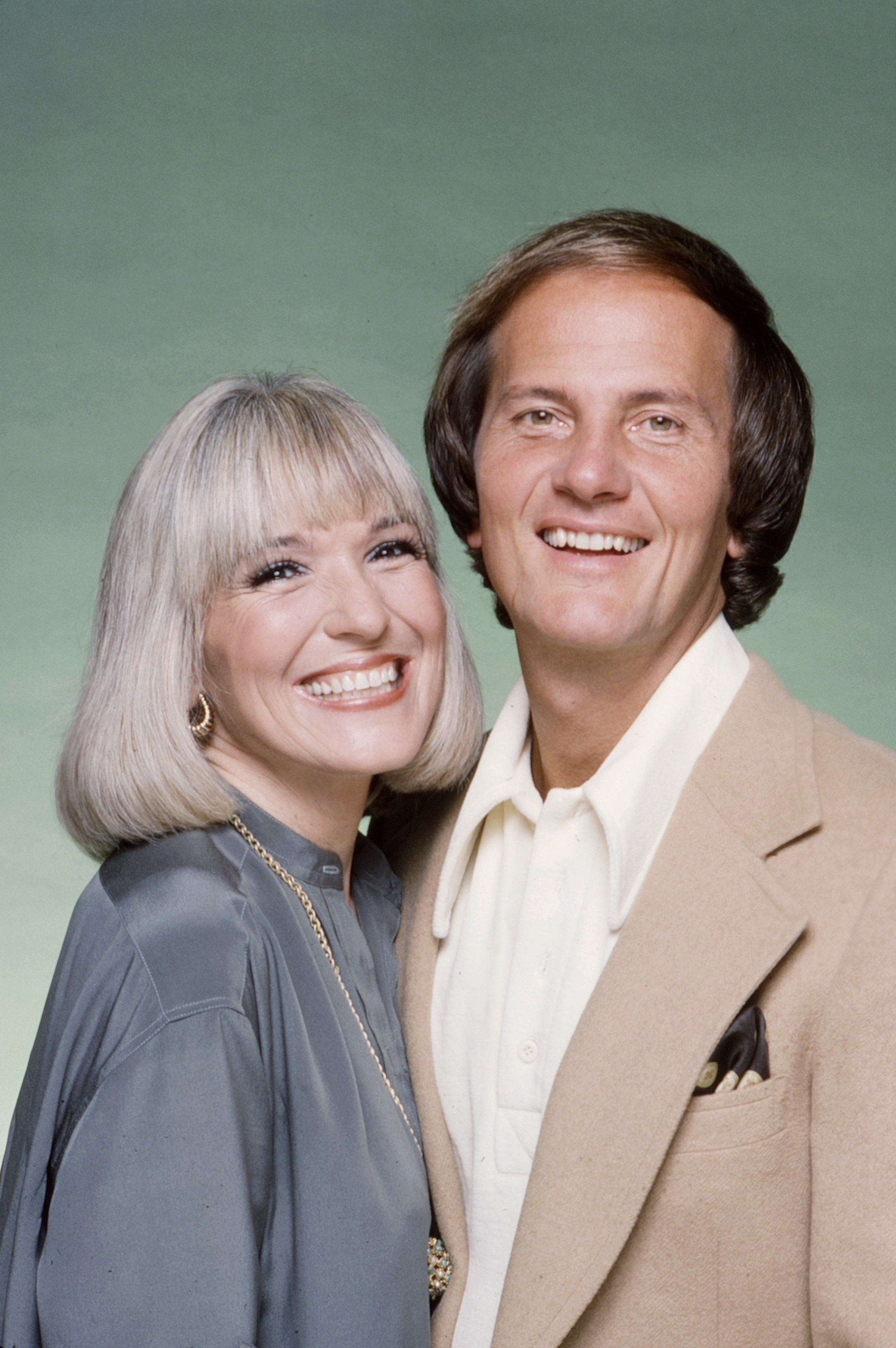 Shirley Boone und Pat Boone, fotografiert 1979 | Quelle: Getty Images