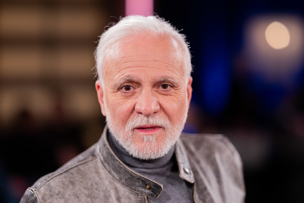 Nino de Angelo nach der Aufzeichnung des 'Kölner Treff' in den WDR-Studios, Köln, 26. Januar 2024. | Quelle: Getty Images