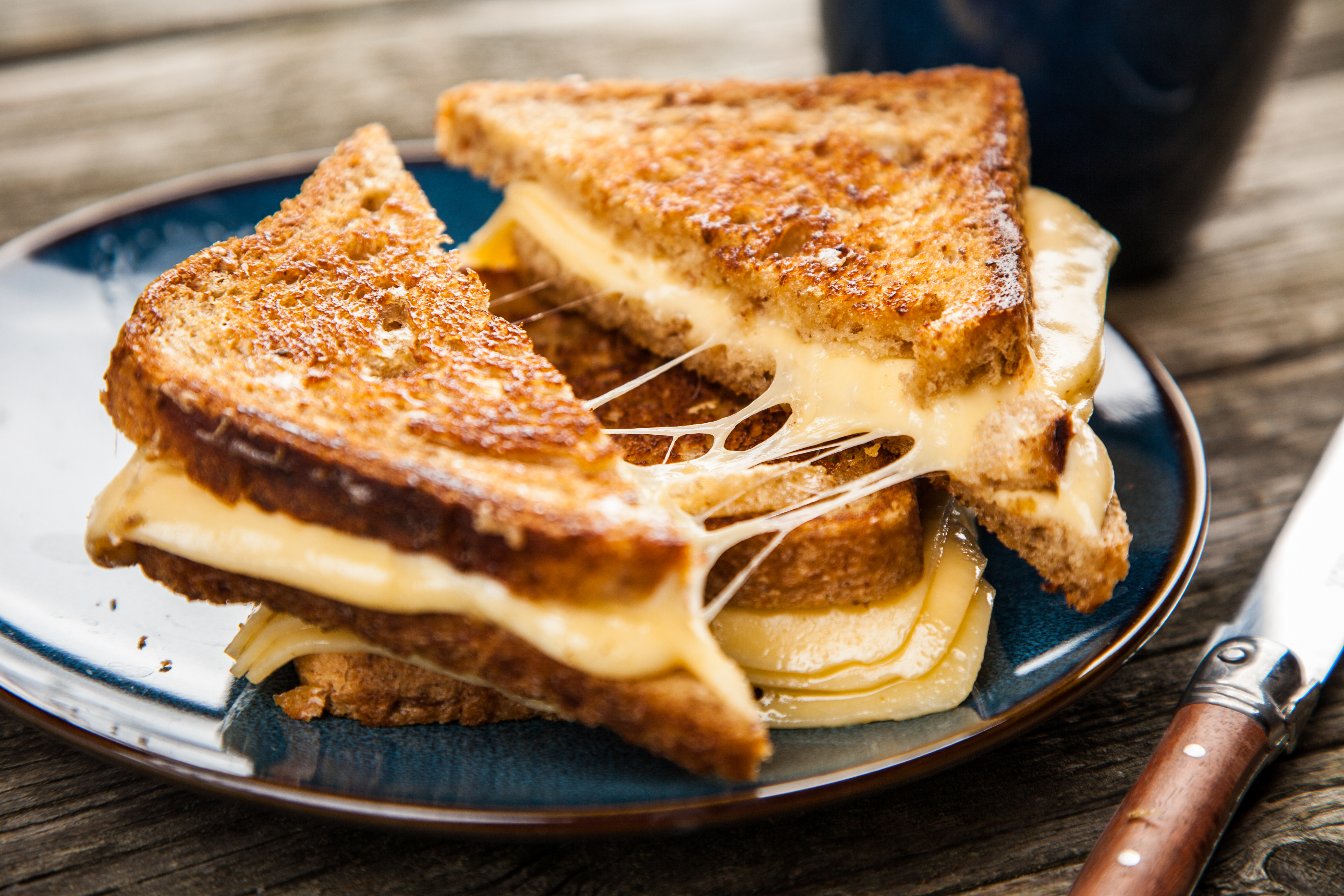 Ein gegrilltes Käsesandwich | Quelle: Shutterstock