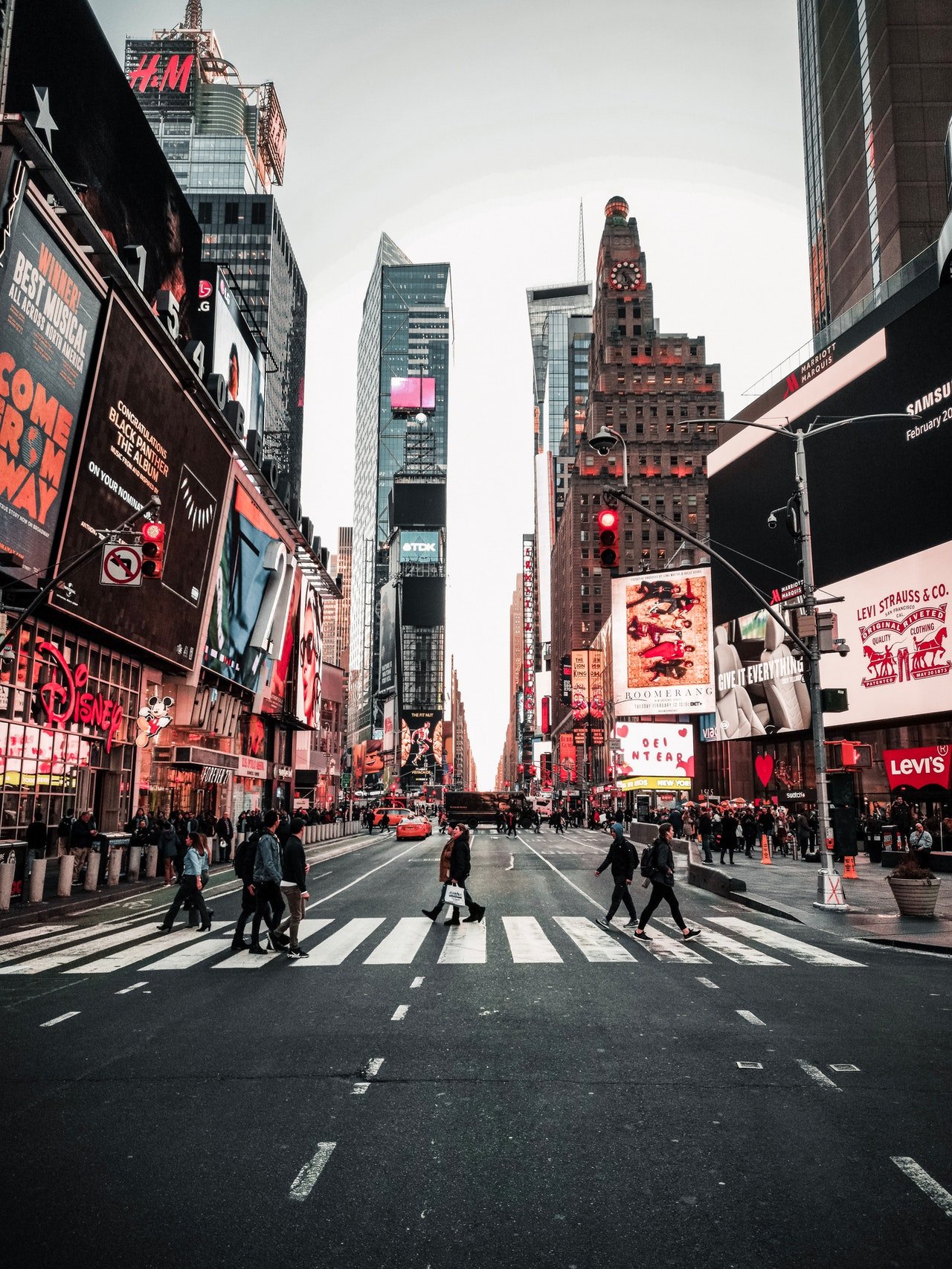 Caroline wollte es zuerst am Broadway schaffen. | Quelle: Pexels