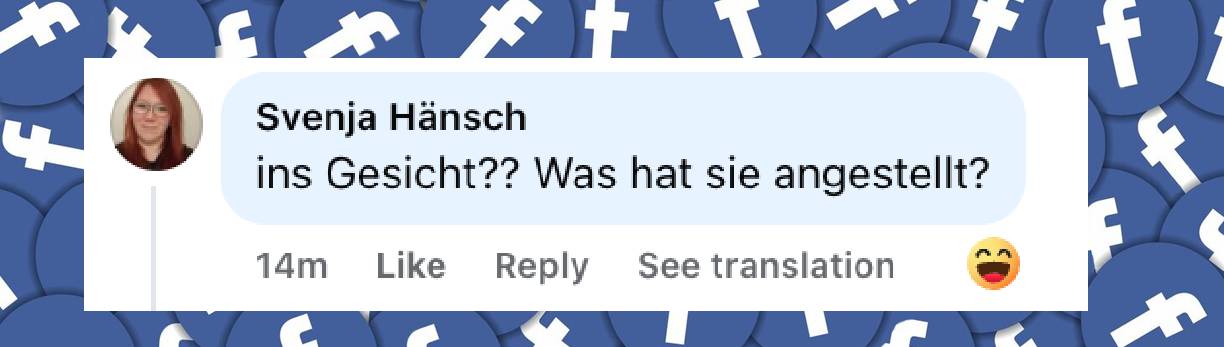 Facebook-Kommentar zu dem Vorfall | Quelle: facebook.com/share/r/1DqSpX3Bvm/