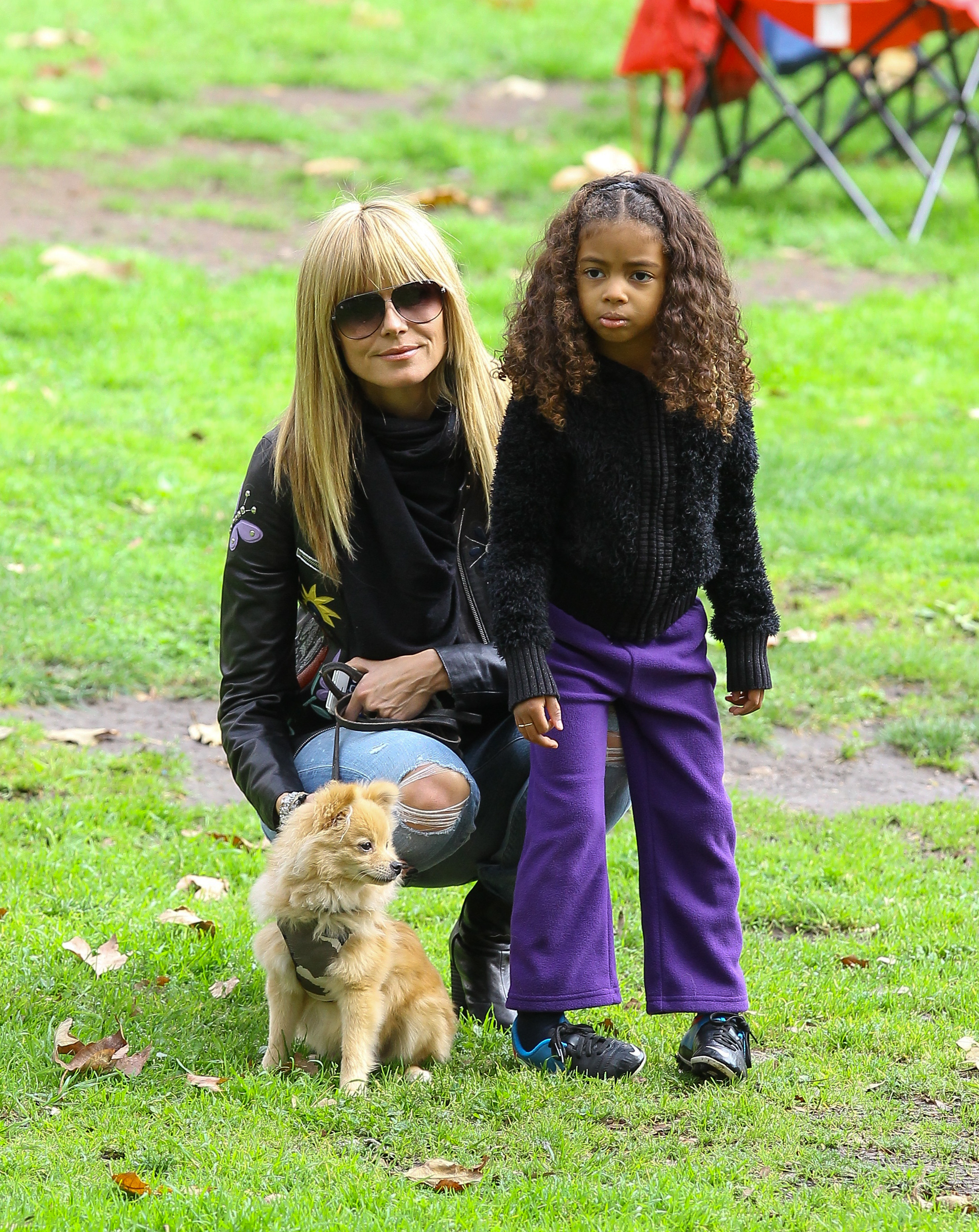 Heidi Klum und Lou Samuel, gesehen am 8. Februar 2014 in Los Angeles, Kalifornien | Quelle: Getty Images